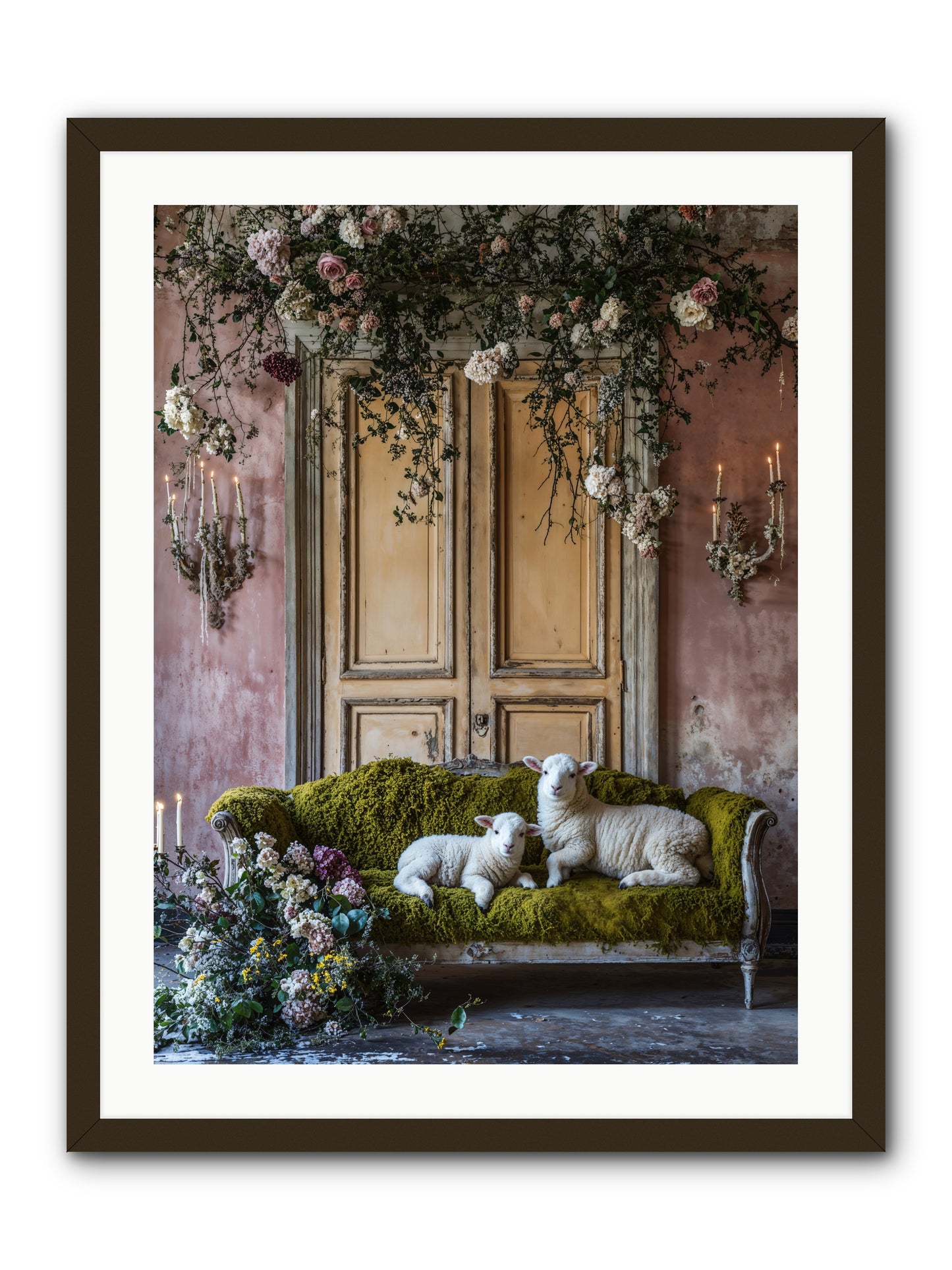Tales From Velvet fields -- Framed Print - Black 24x32