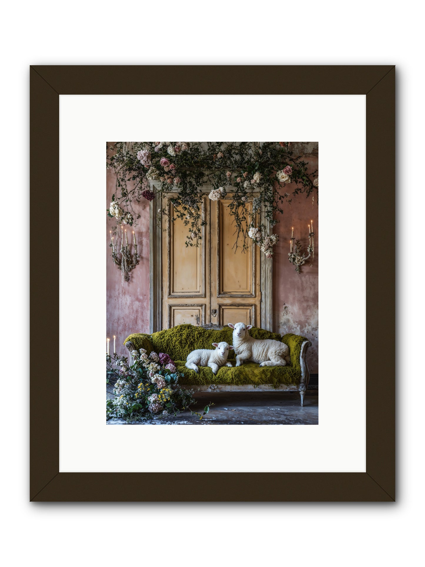 Tales From Velvet fields -- Framed Print - Black 9x12