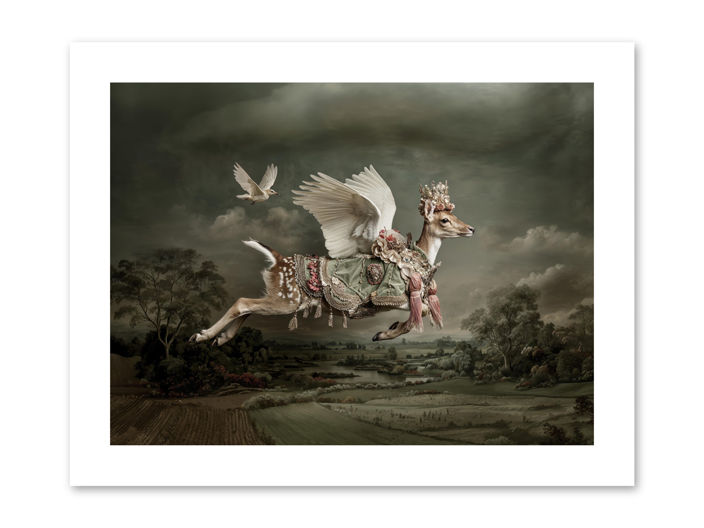 Tales from the Golden Acres -- Paper Print 12x9