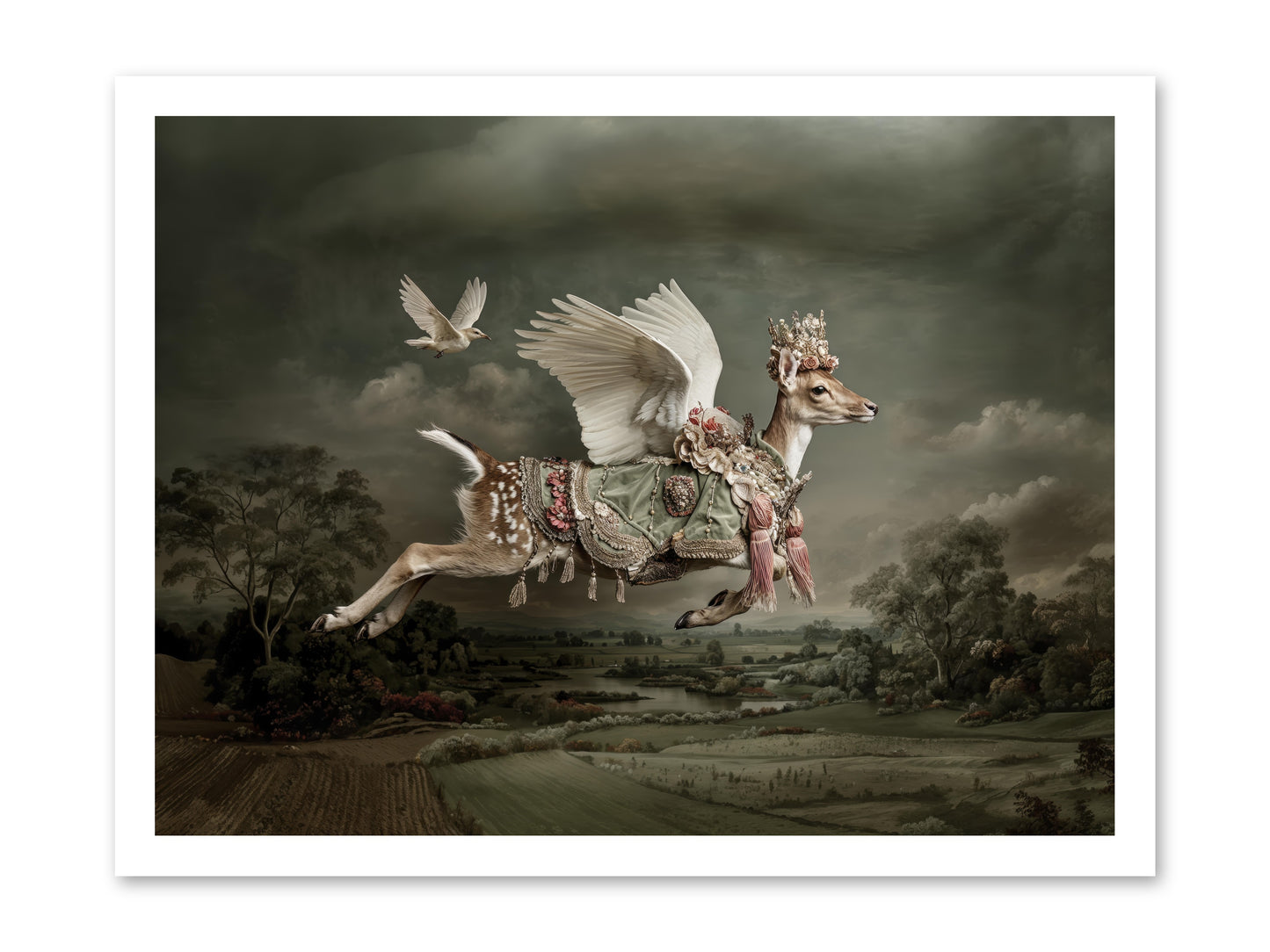 Tales from the Golden Acres -- Loose Canvas Print 24x18