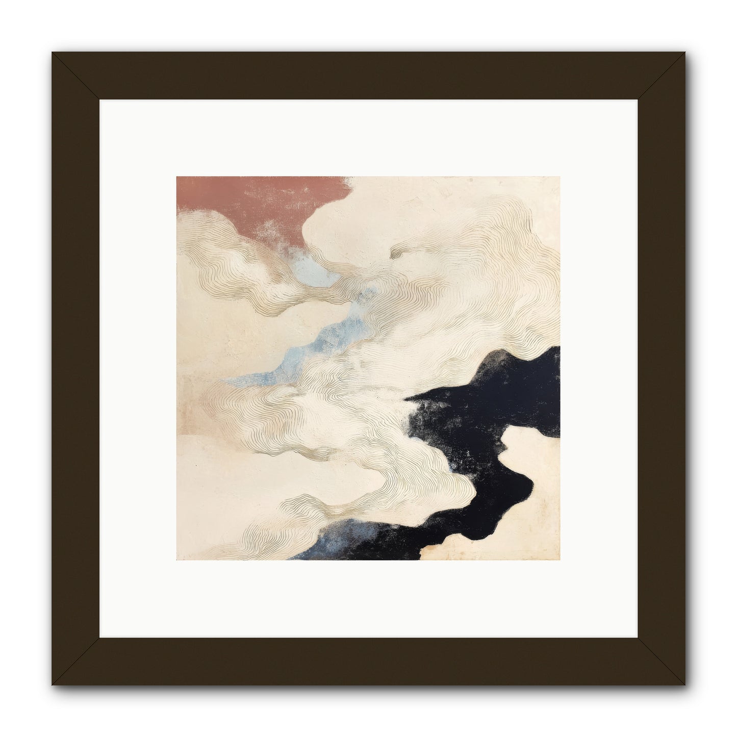 Talisman No.1 -- Framed Print - Black 10x10