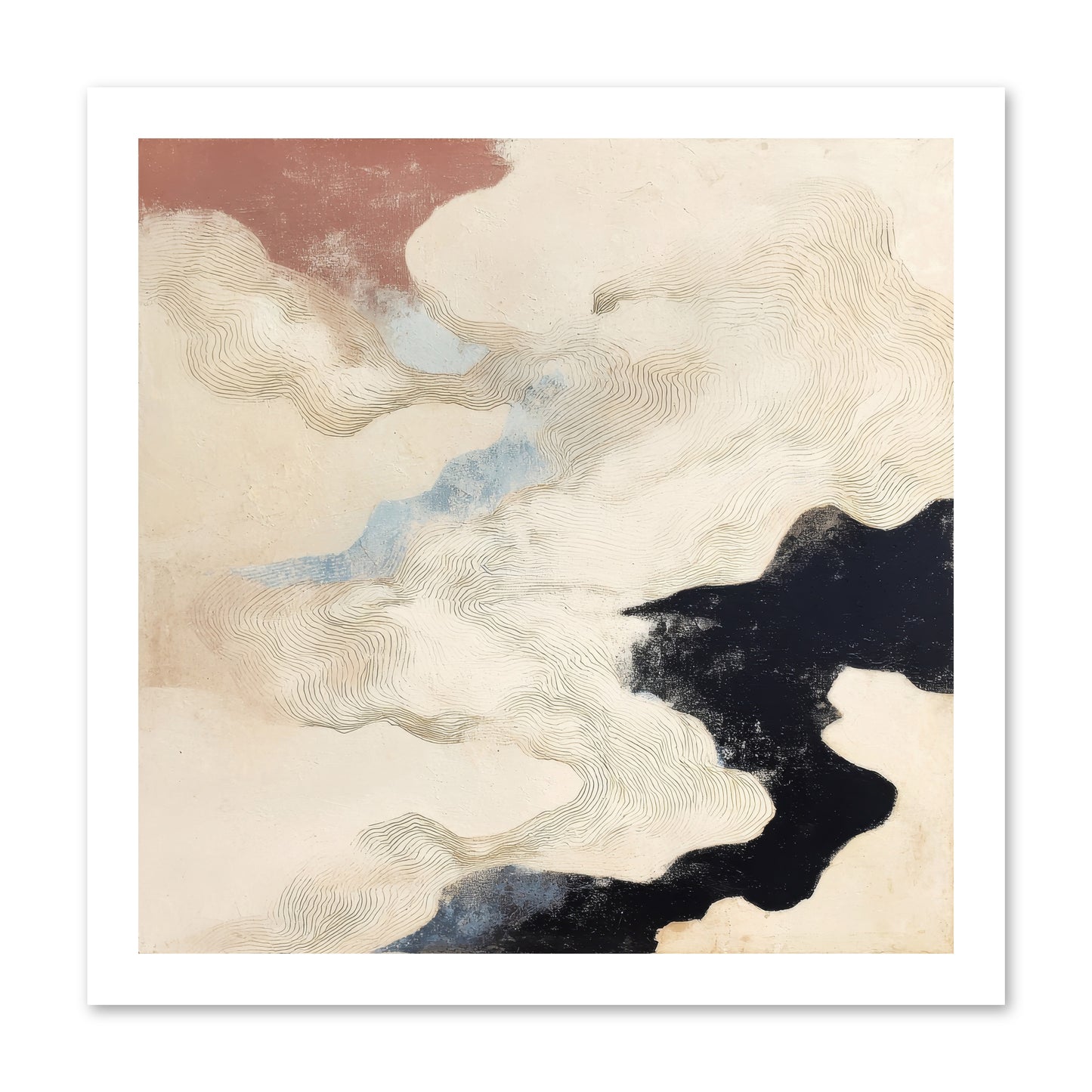 Talisman No.1 -- Loose Canvas Print 16x16
