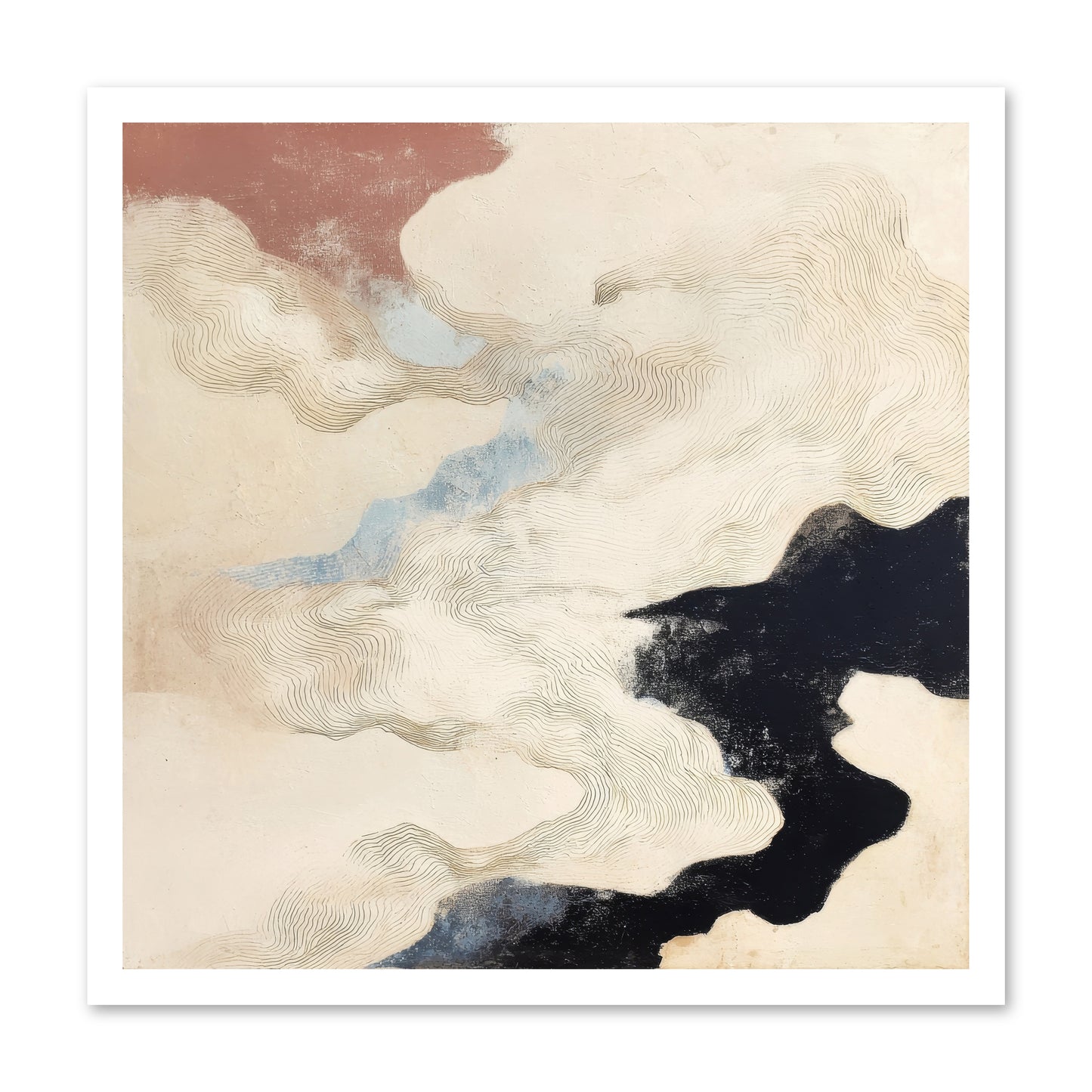 Talisman No.1 -- Loose Canvas Print 24x24