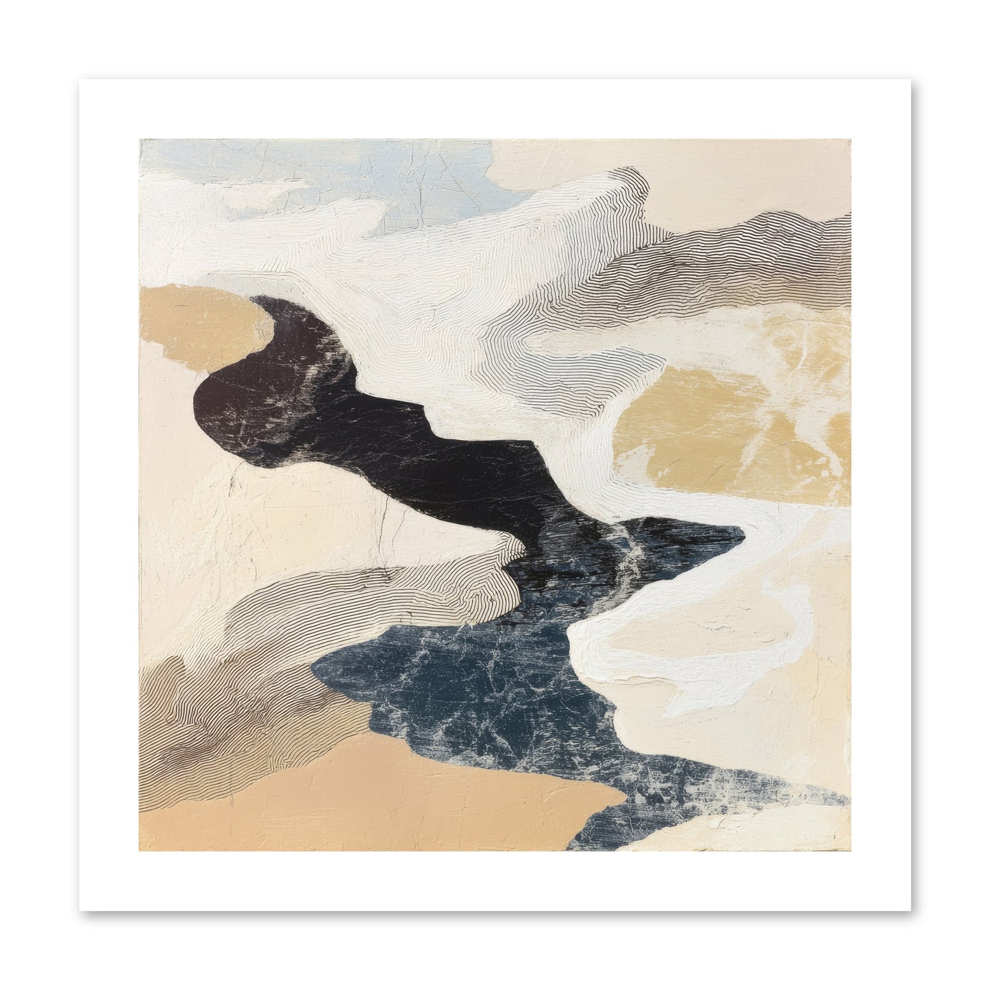 Talisman No.2 -- Loose Canvas Print 12x12