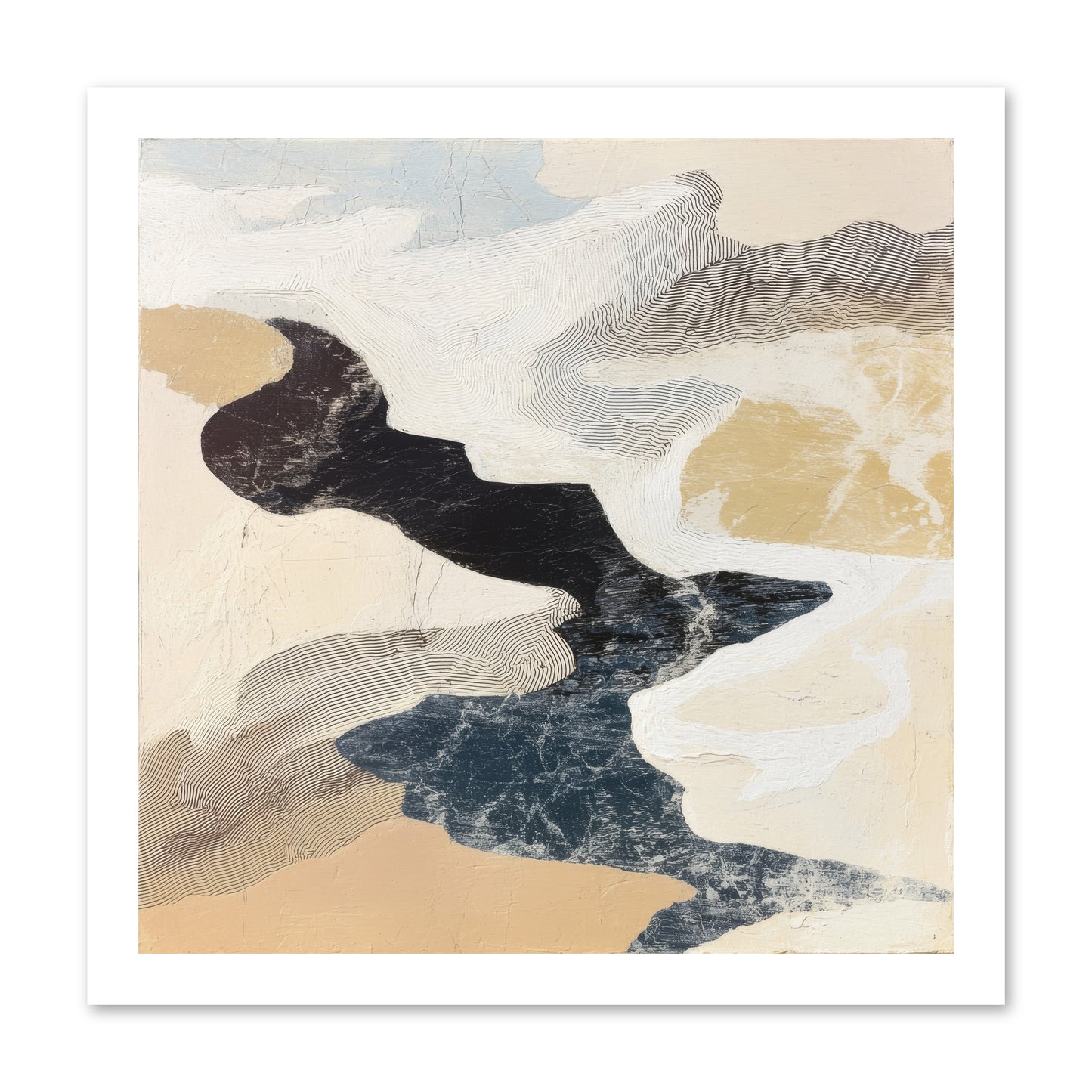 Talisman No.2 -- Loose Canvas Print 16x16