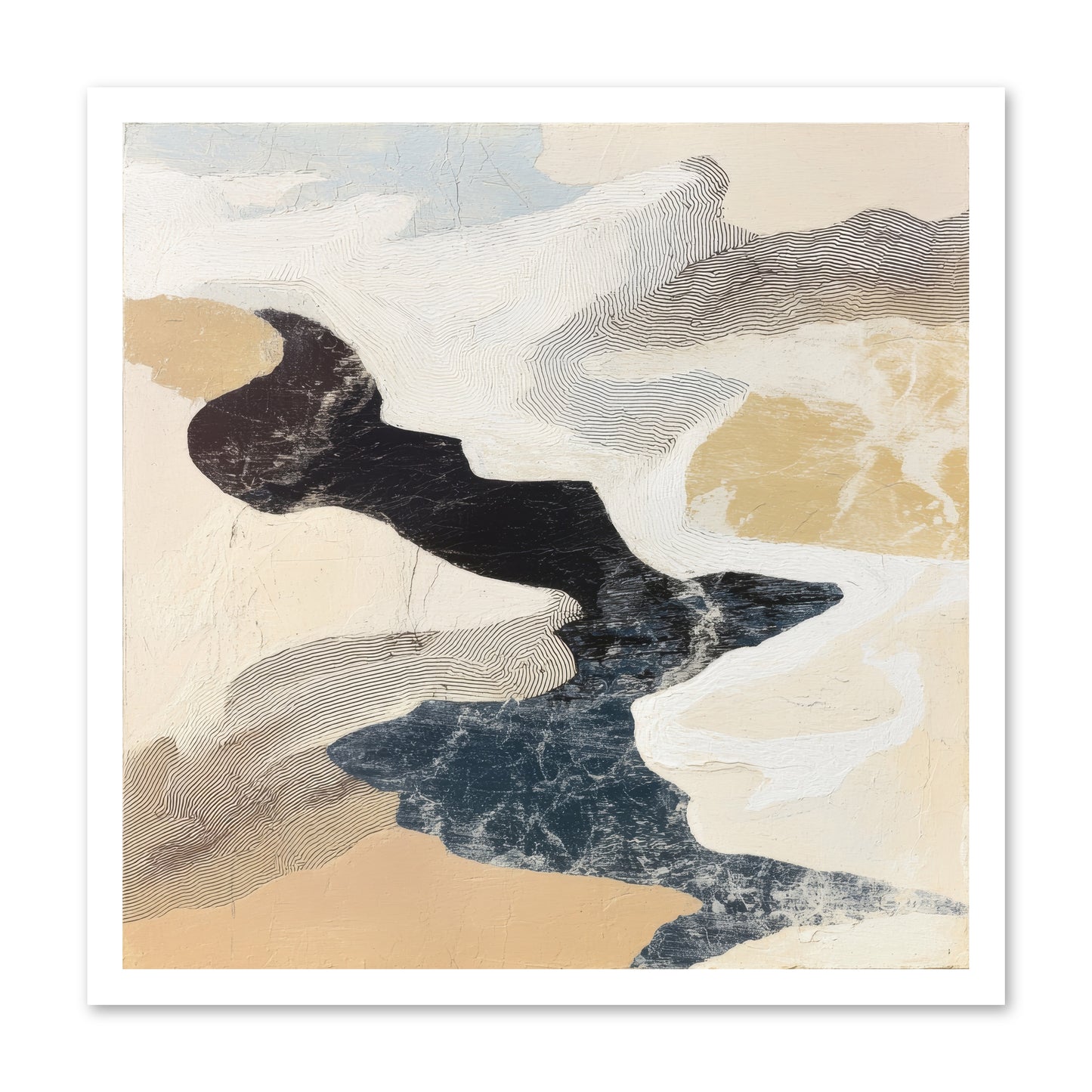 Talisman No.2 -- Loose Canvas Print 24x24