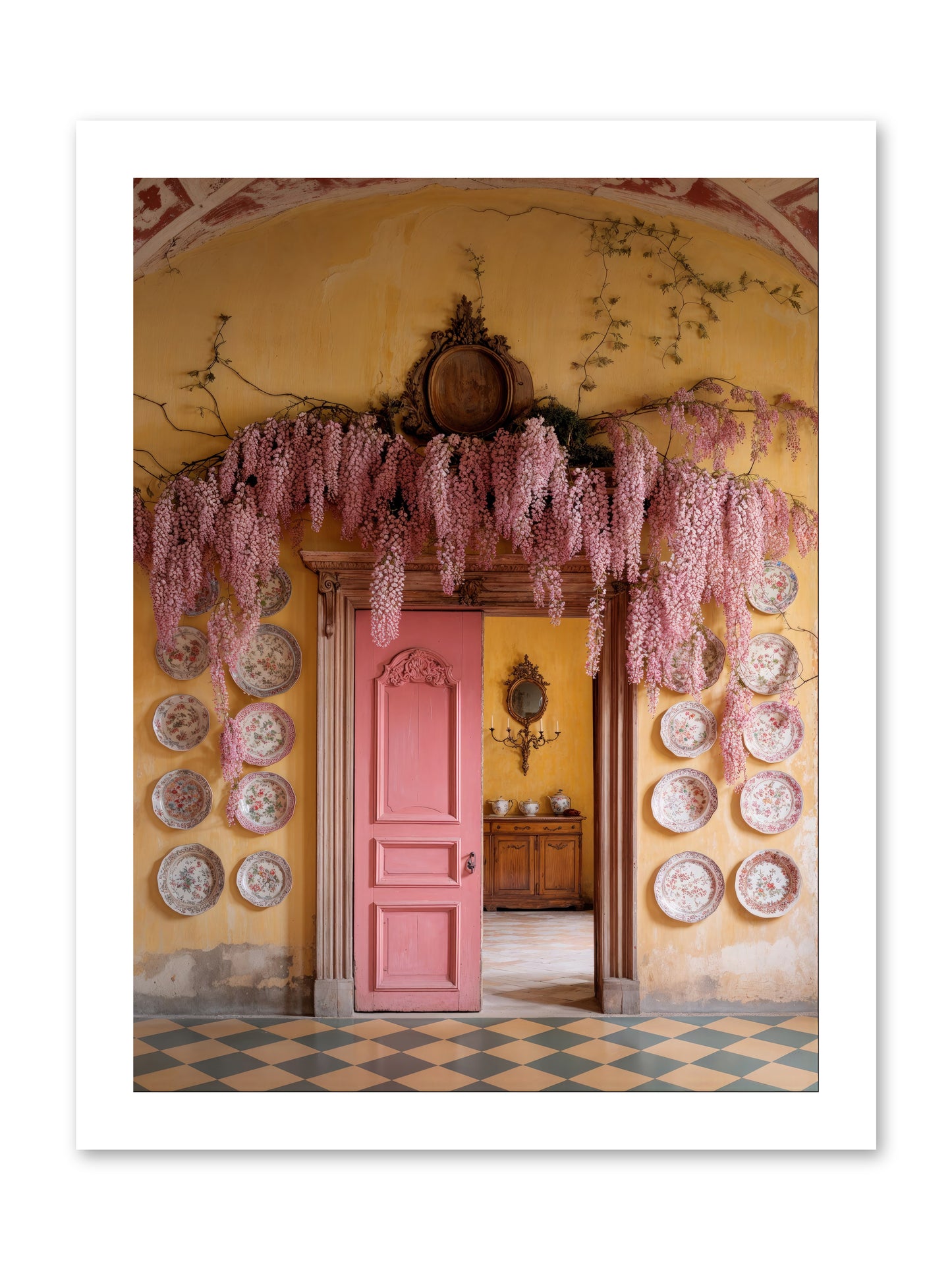 Tangle Of Sweet Rebellion -- Loose Canvas Print 12x16