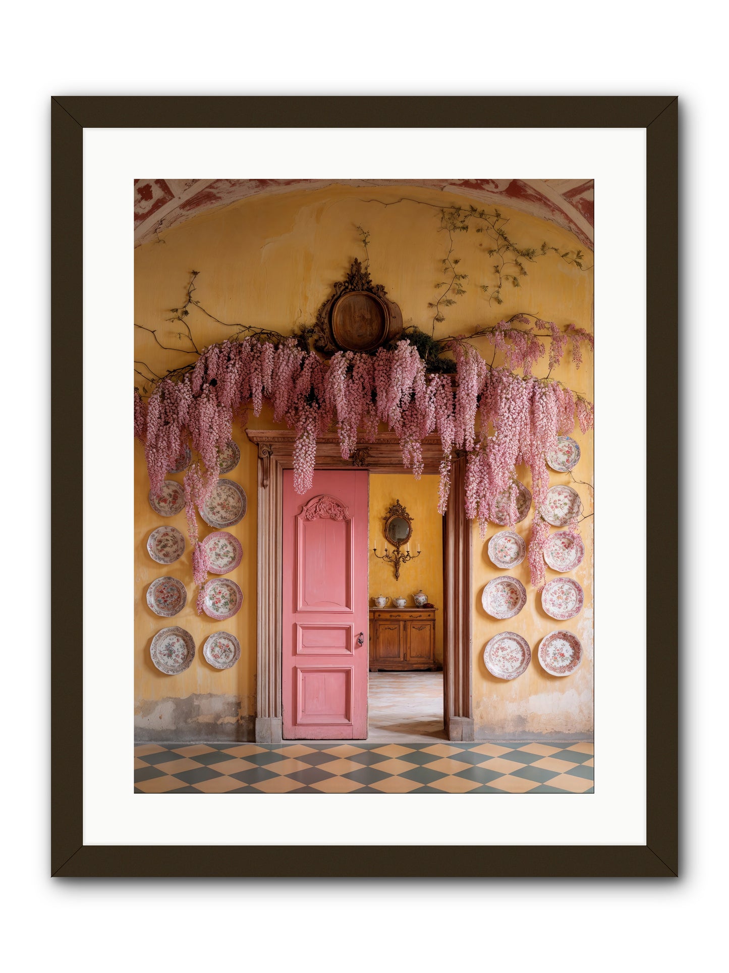 Tangle Of Sweet Rebellion -- Framed Print - Black 18x24
