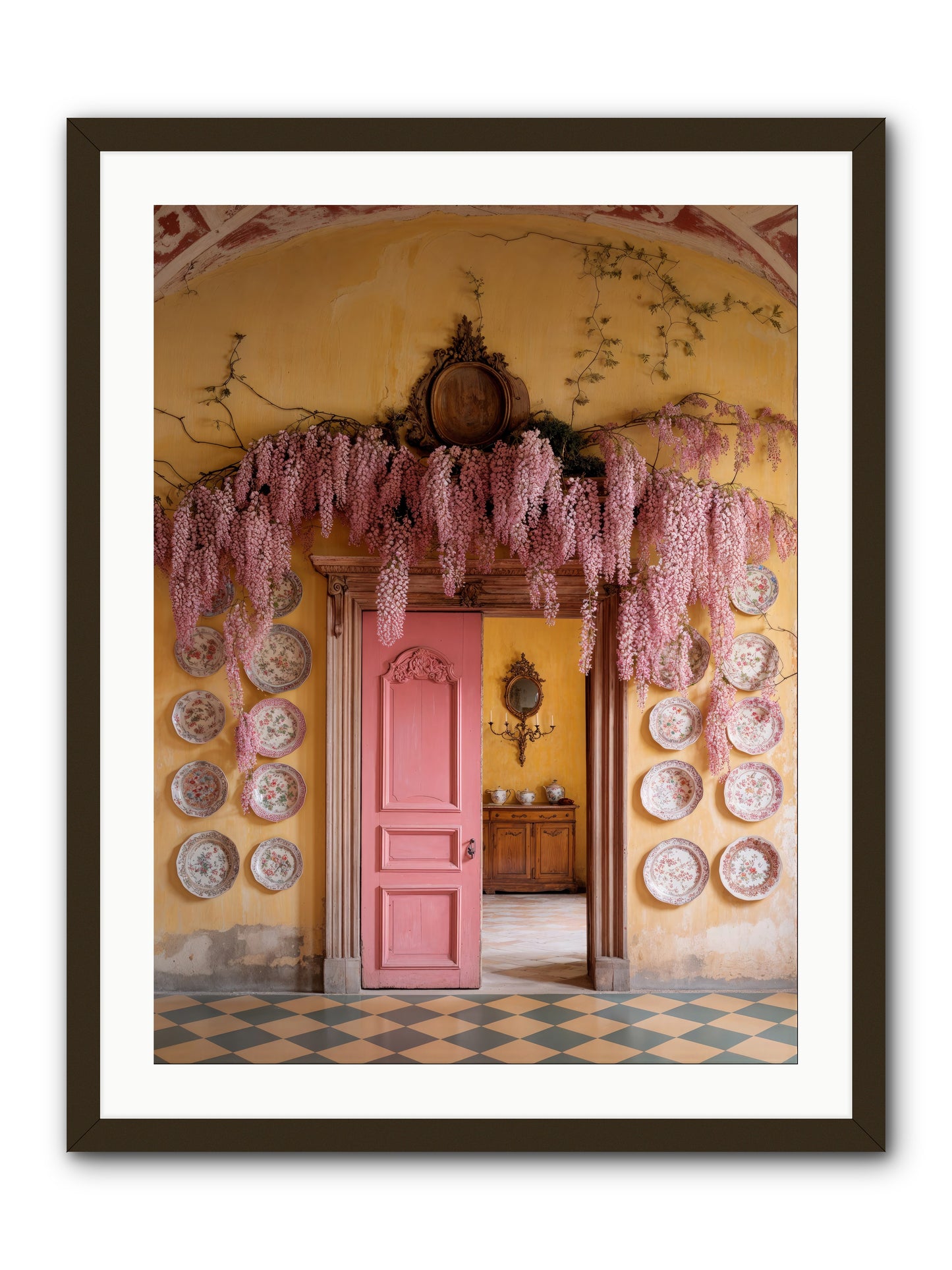 Tangle Of Sweet Rebellion -- Framed Print - Black 24x32