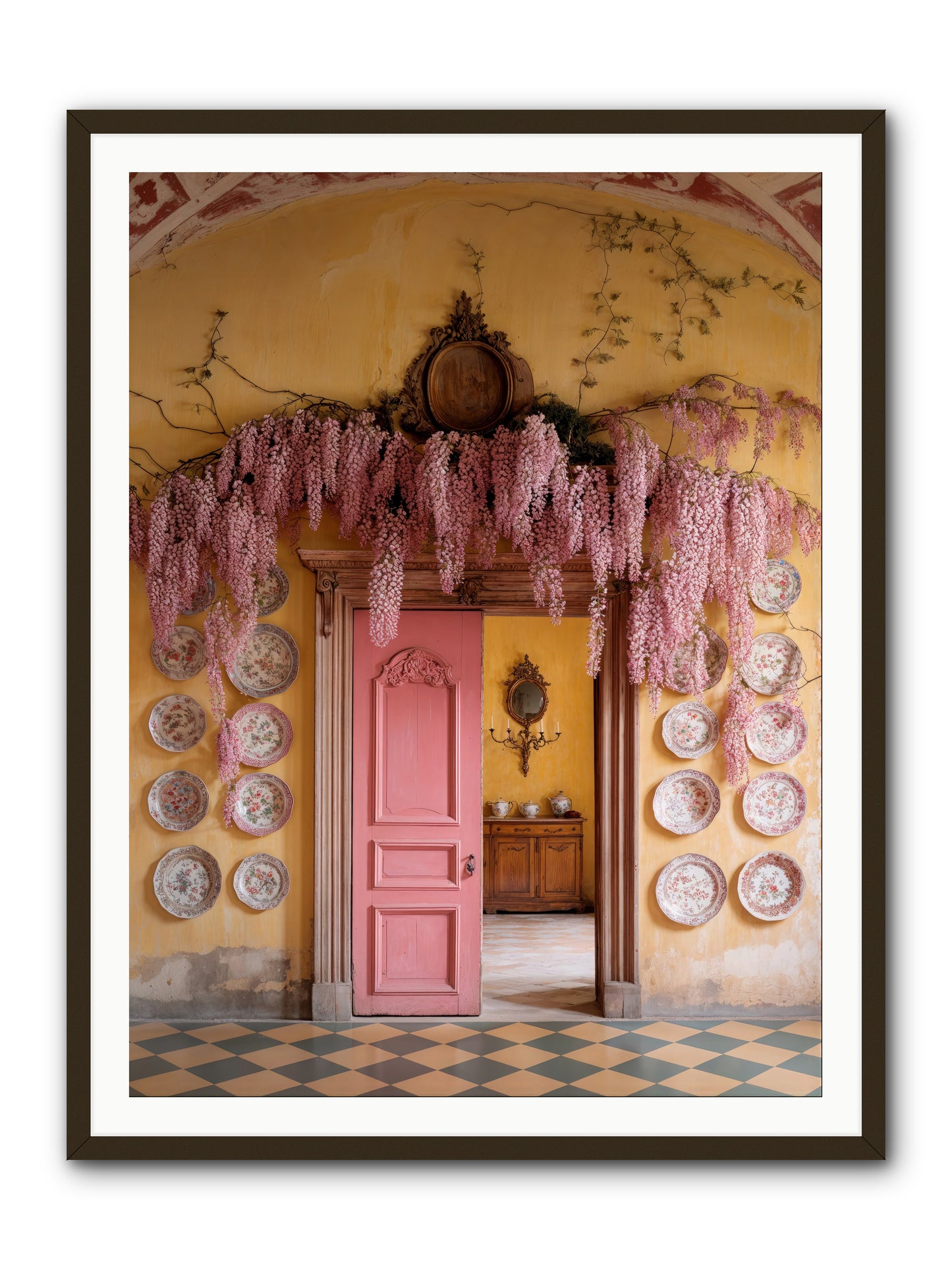 Tangle Of Sweet Rebellion -- Framed Print - Black 36x48