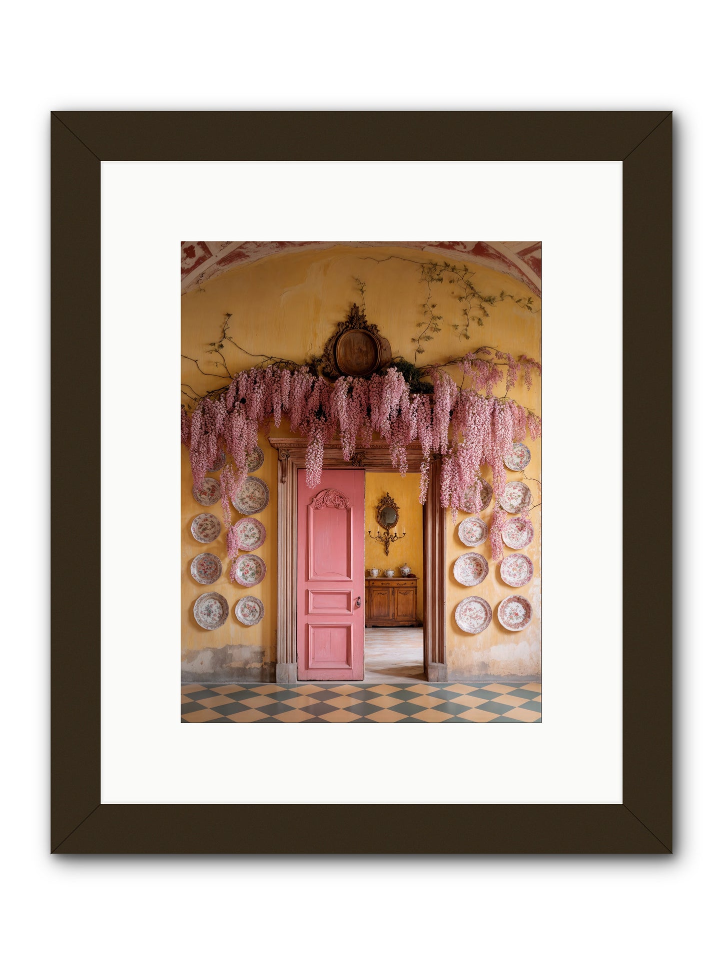 Tangle Of Sweet Rebellion -- Framed Print - Black 9x12
