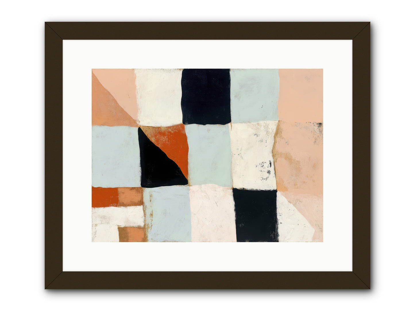 Tangled Prism -- Framed Print - Black 16x12