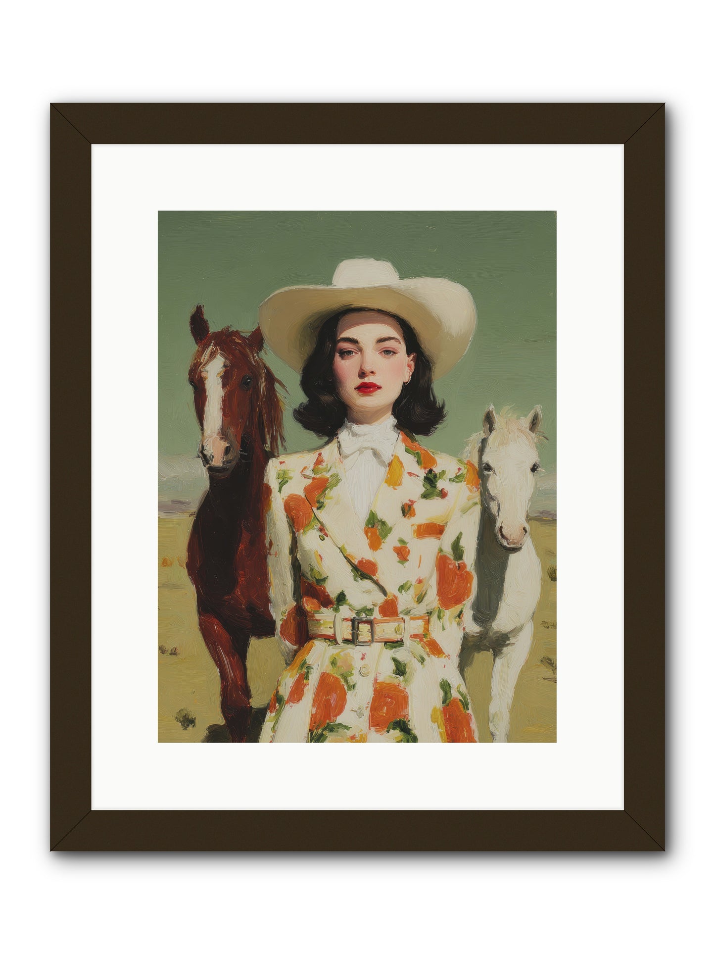 Tangled in the Timeless -- Framed Print - Black 12x16