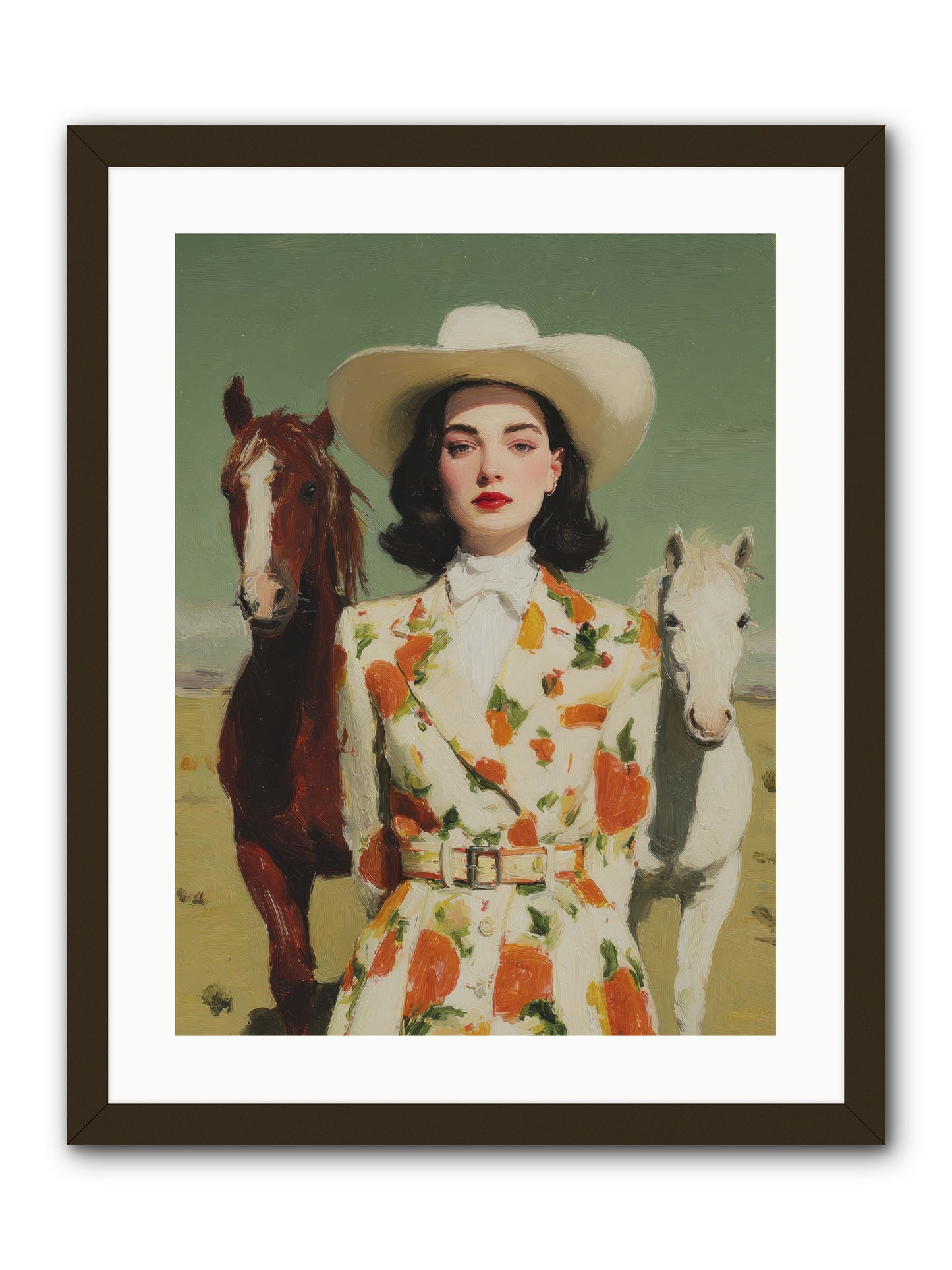 Tangled in the Timeless -- Framed Print - Black 18x24