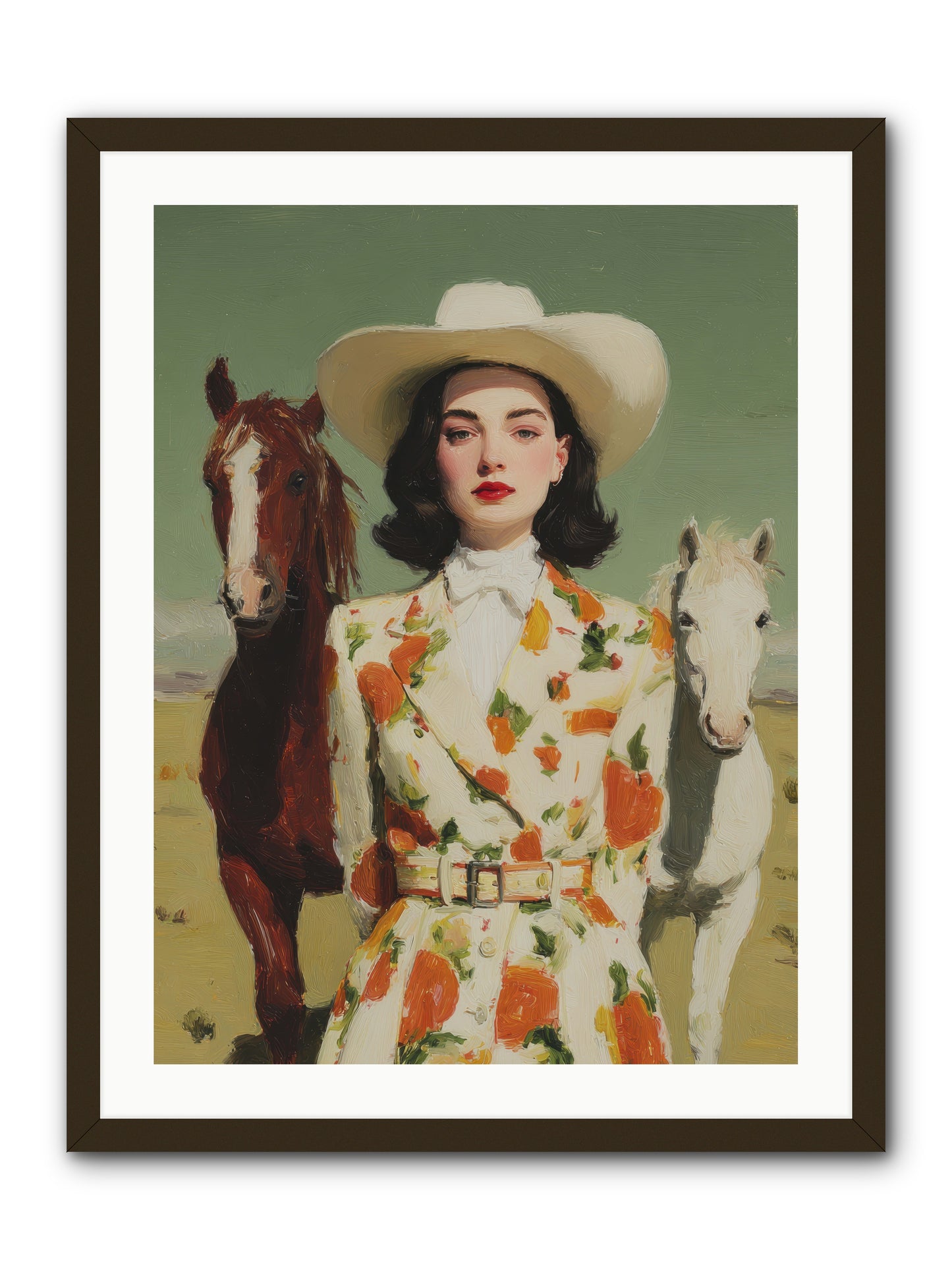 Tangled in the Timeless -- Framed Print - Black 24x32