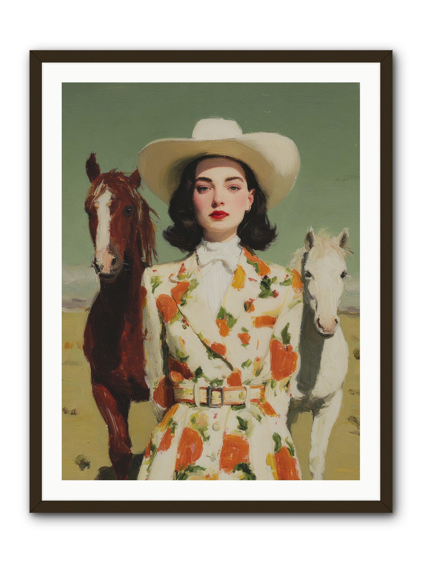 Tangled in the Timeless -- Framed Print - Black 30x40