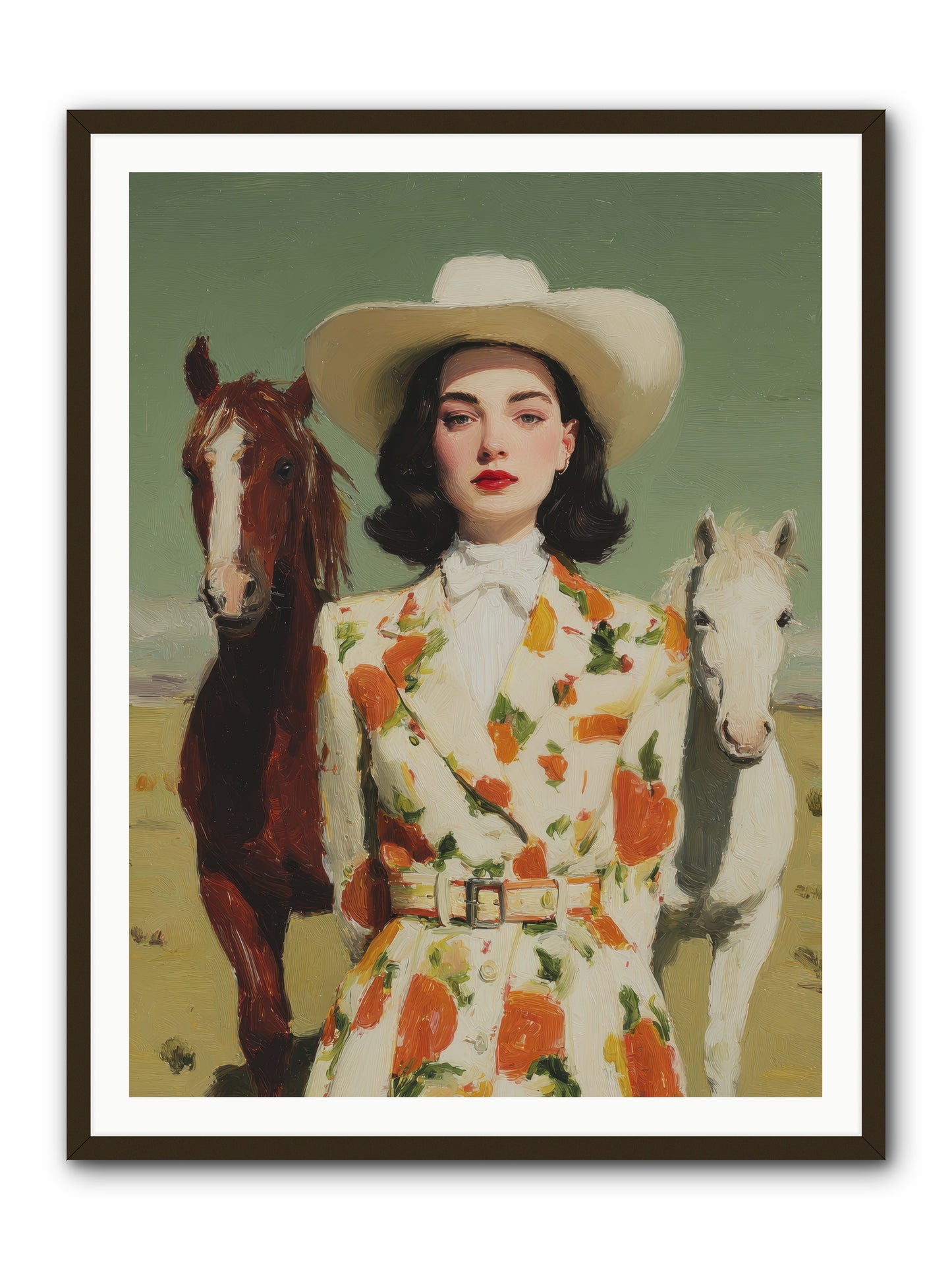 Tangled in the Timeless -- Framed Print - Black 36x48