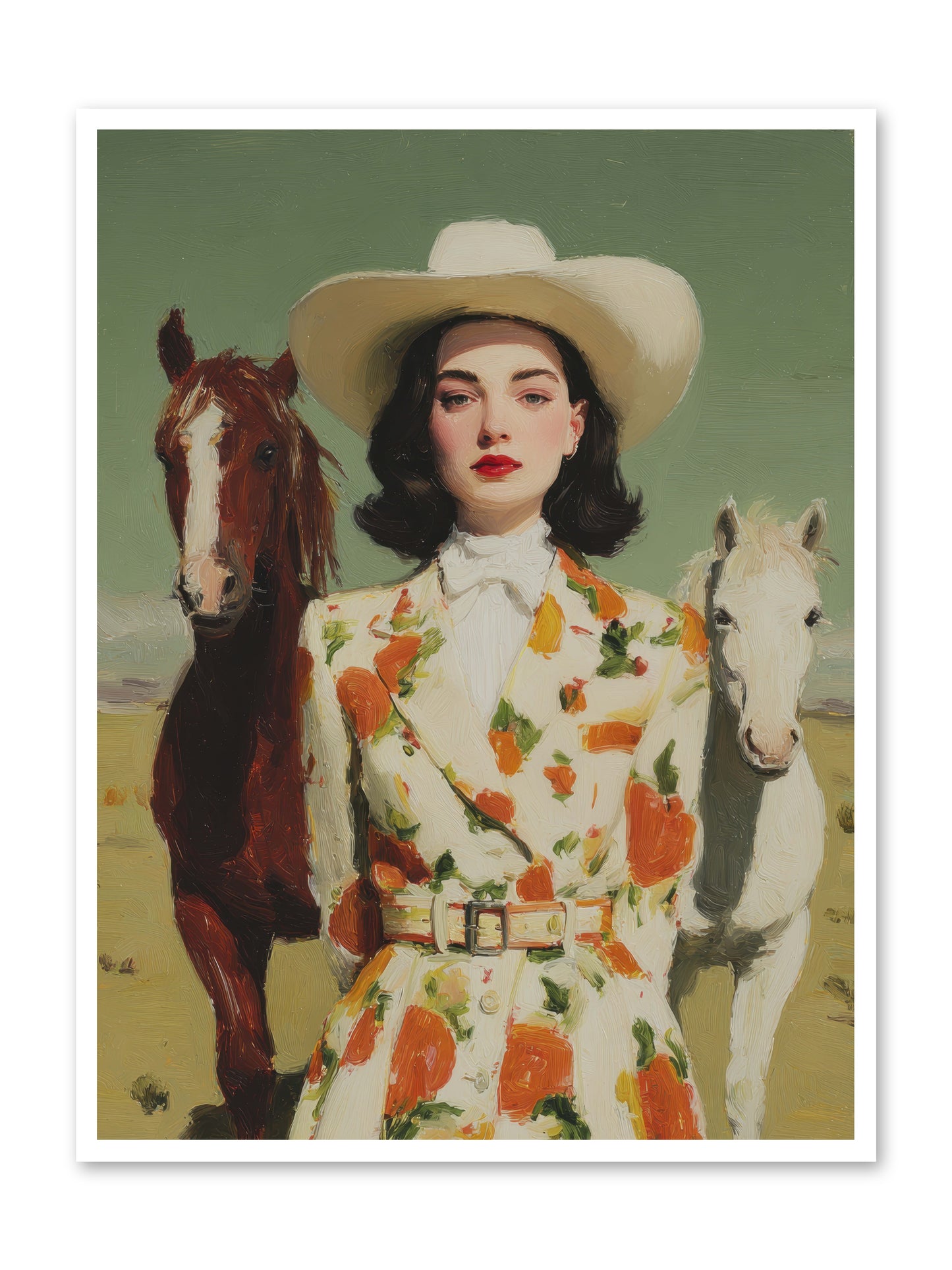 Tangled in the Timeless -- Loose Canvas Print 36x48
