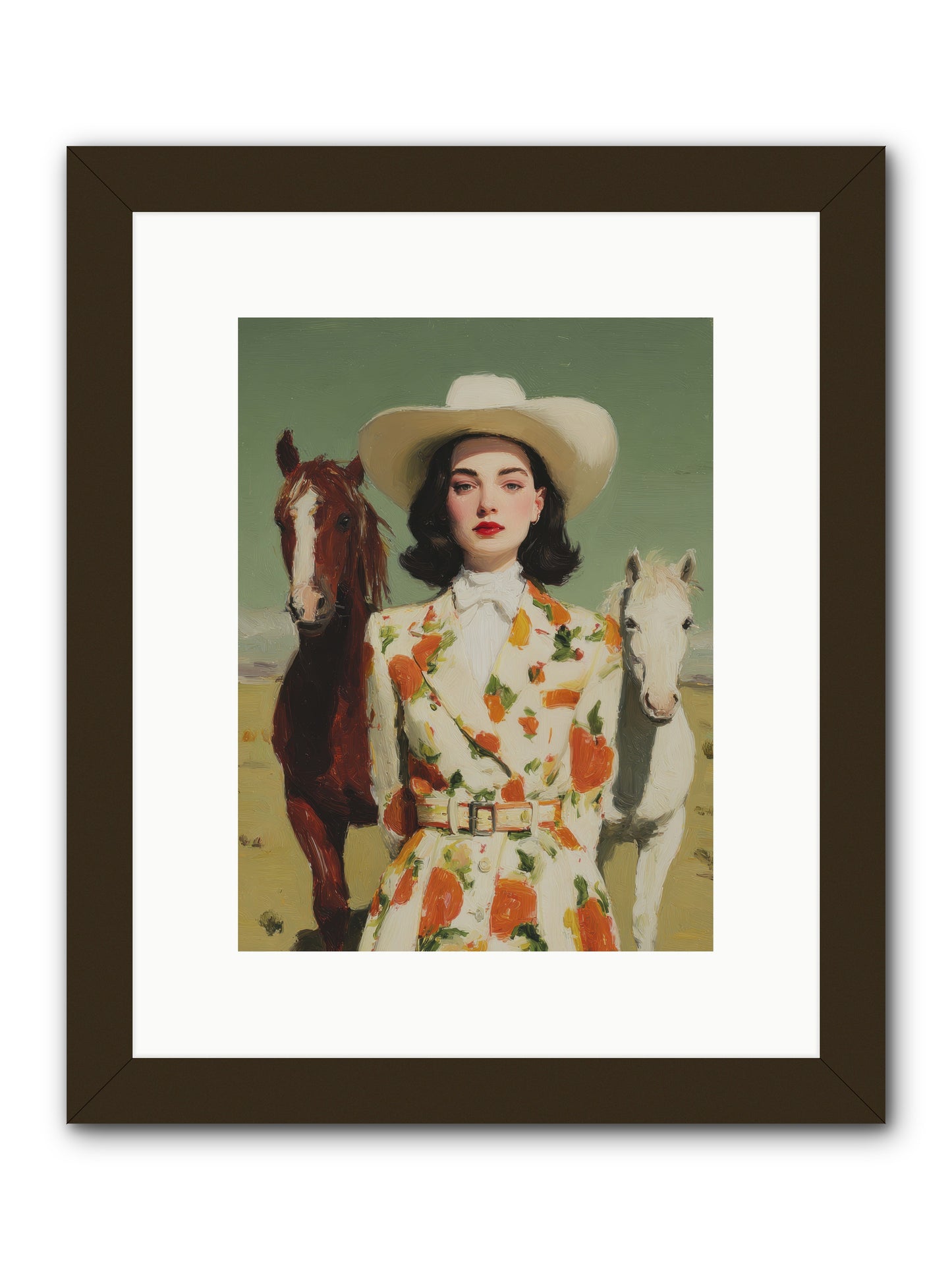Tangled in the Timeless -- Framed Print - Black 9x12