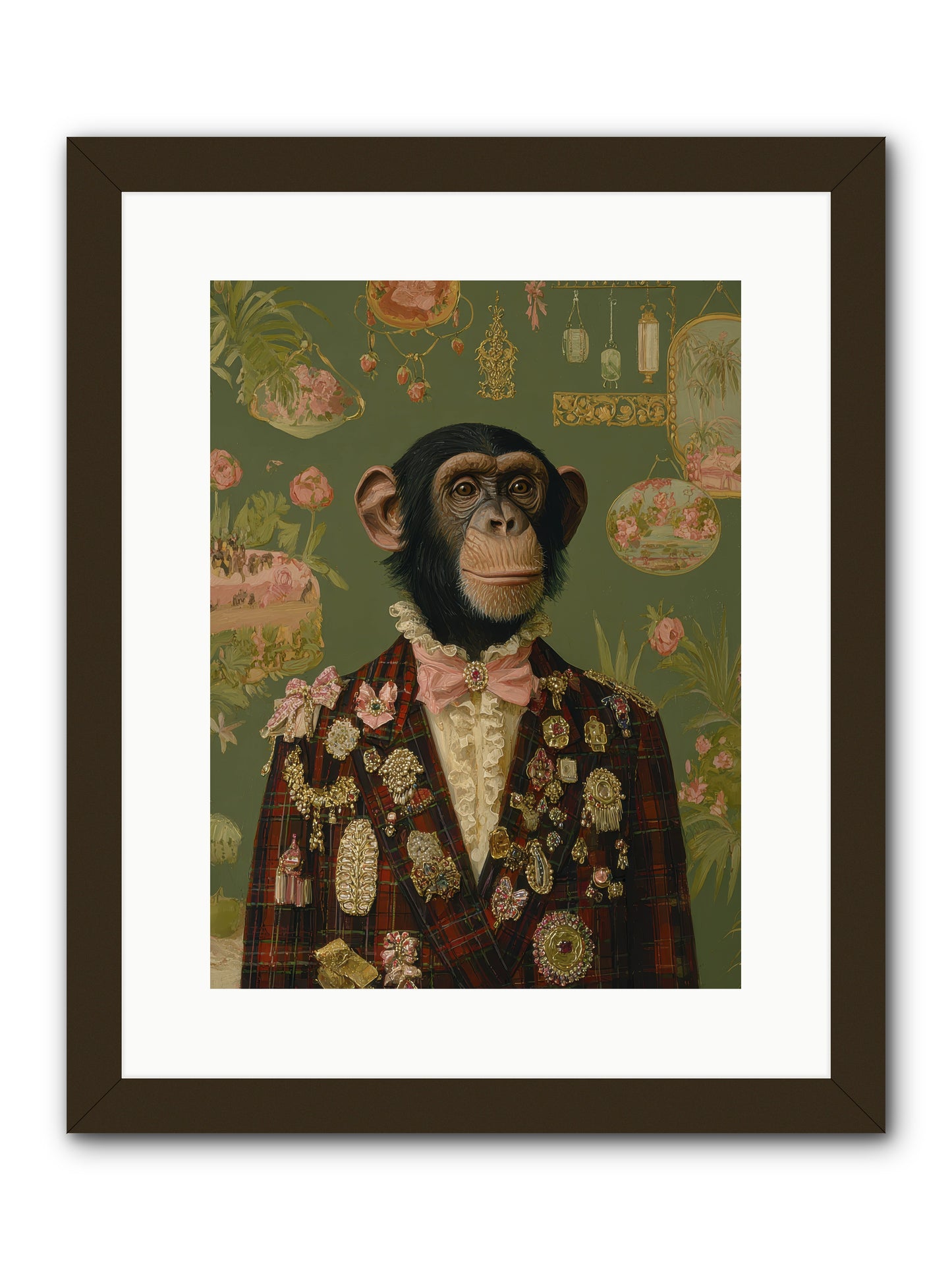 Tantalizing Heirlooms -- Framed Print - Black 12x16