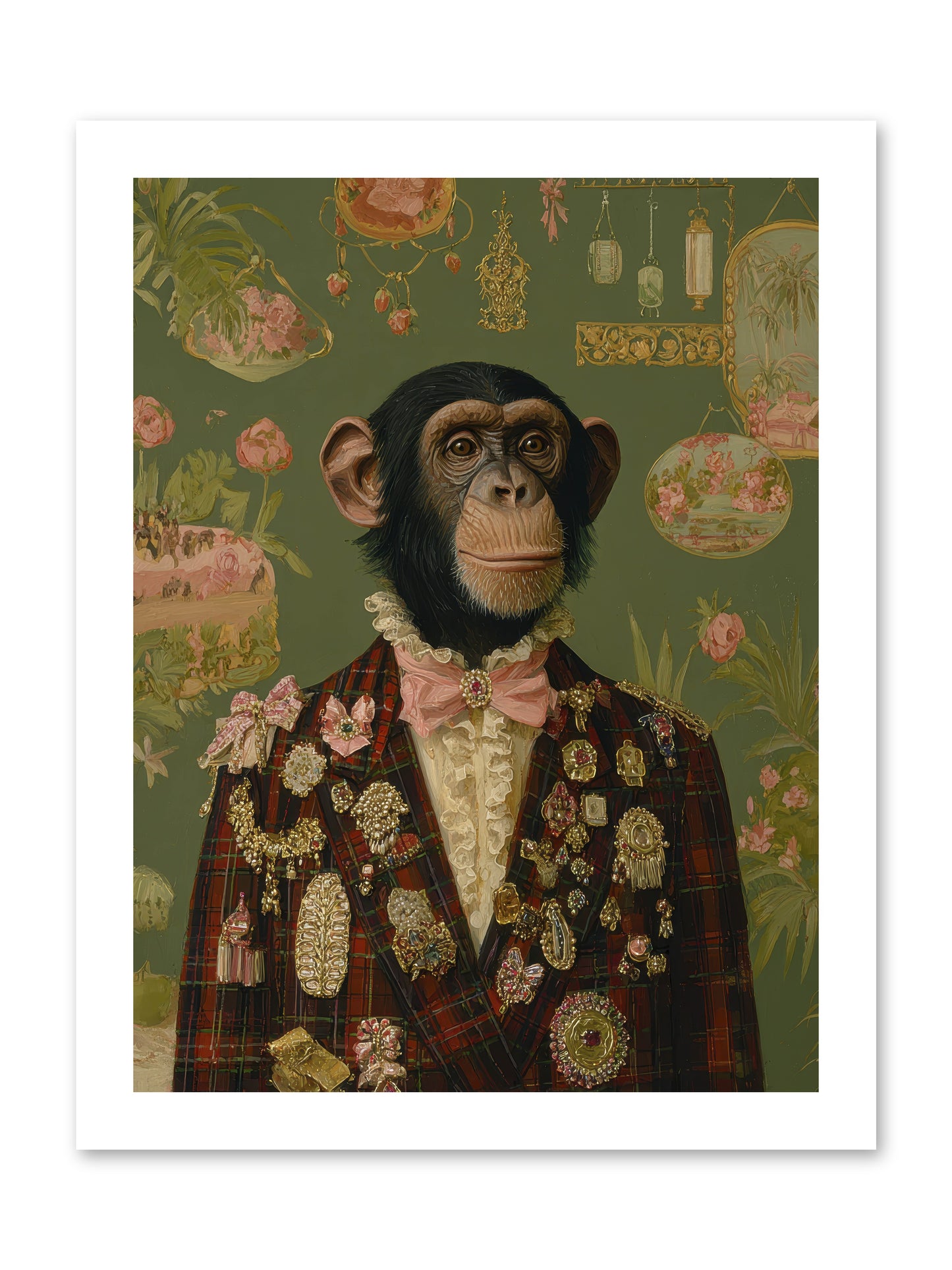 Tantalizing Heirlooms -- Loose Canvas Print 12x16