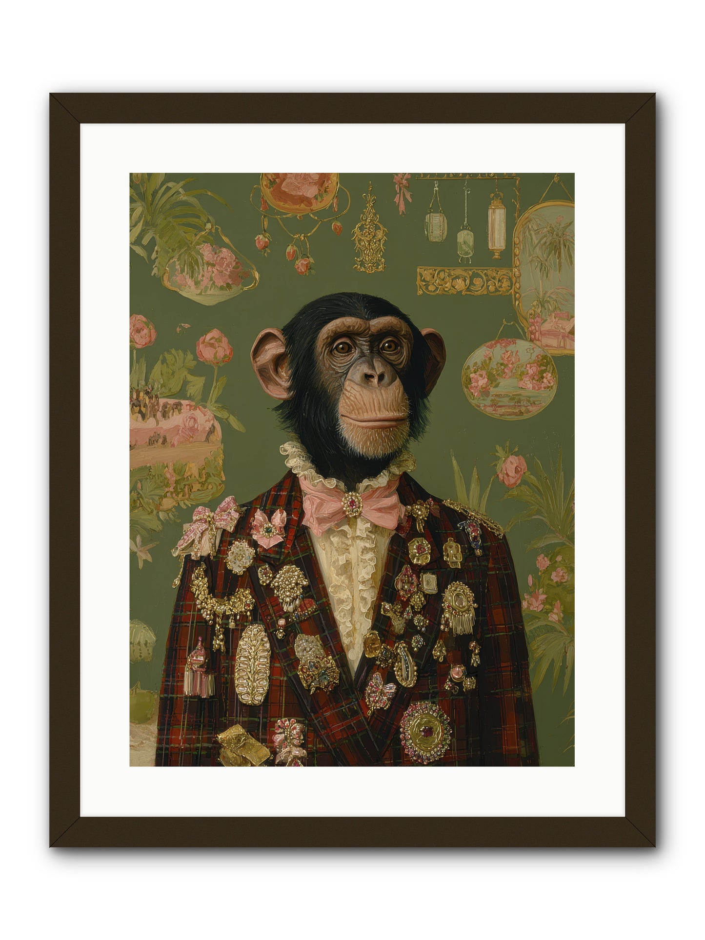 Tantalizing Heirlooms -- Framed Print - Black 18x24