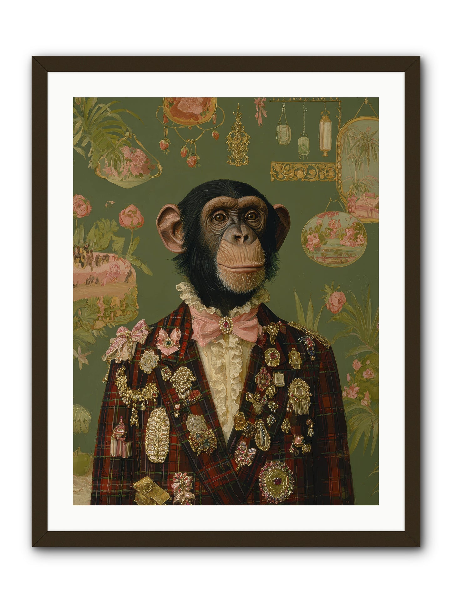 Tantalizing Heirlooms -- Framed Print - Black 24x32
