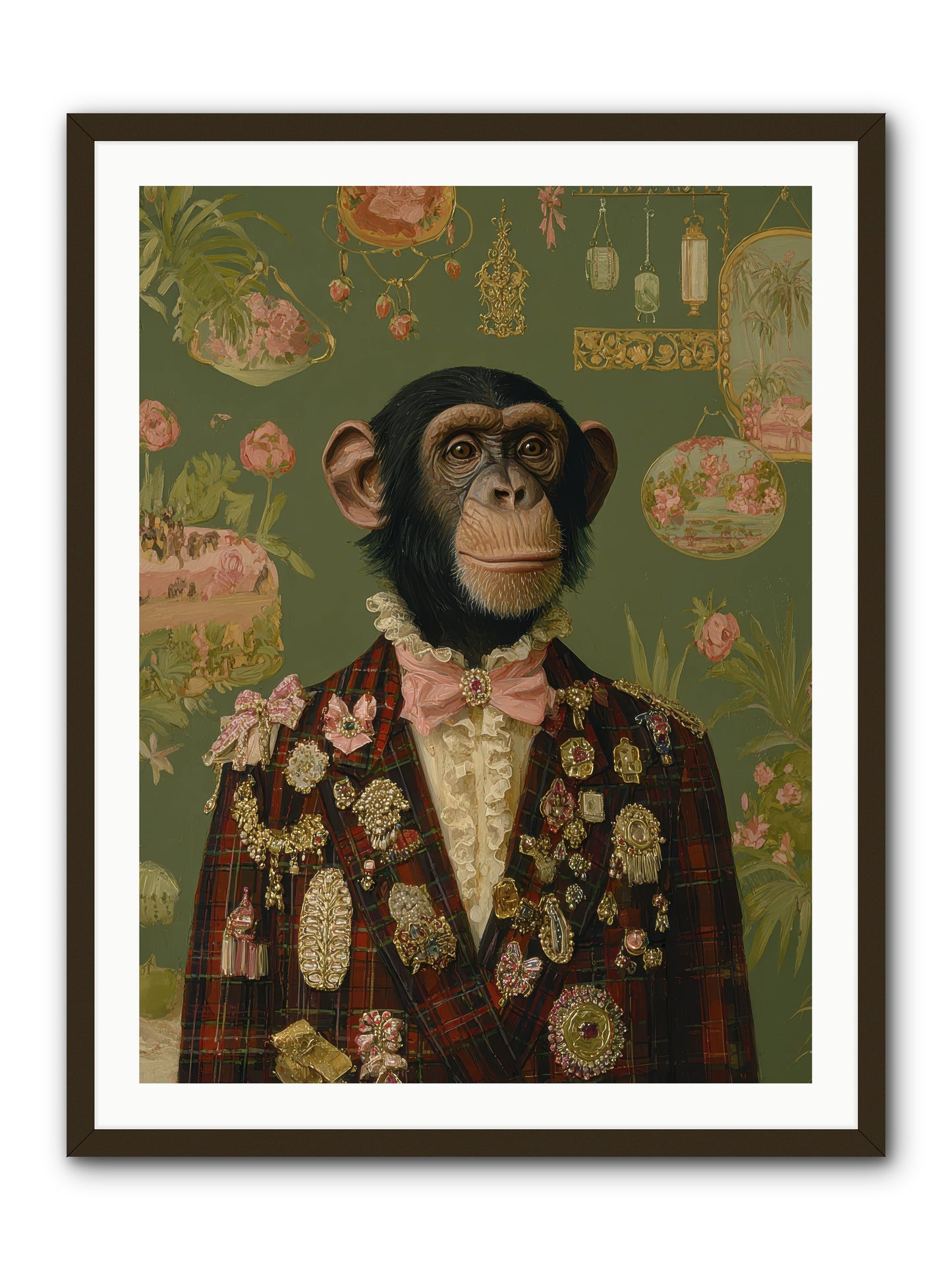 Tantalizing Heirlooms -- Framed Print - Black 30x40