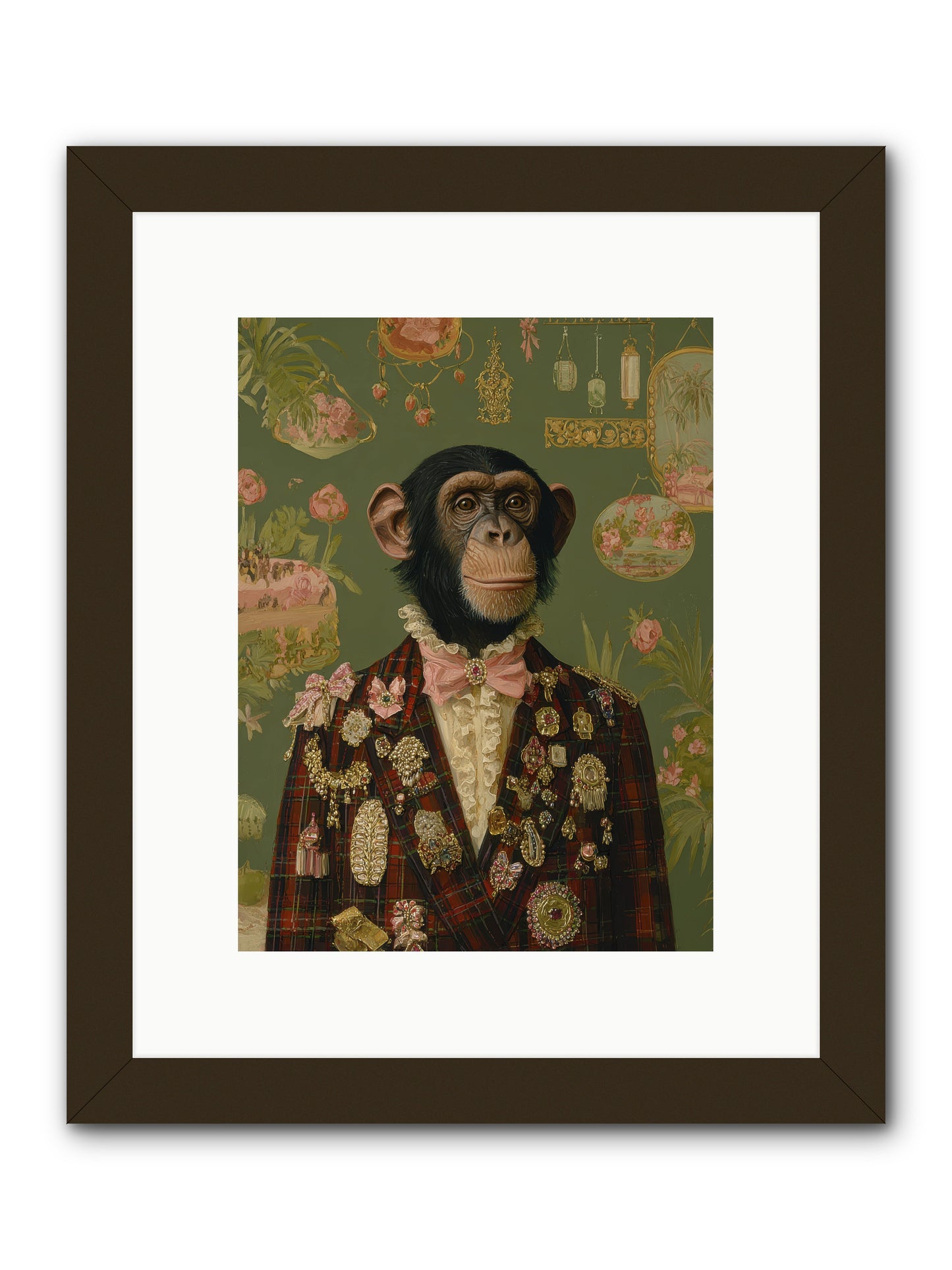 Tantalizing Heirlooms -- Framed Print - Black 9x12