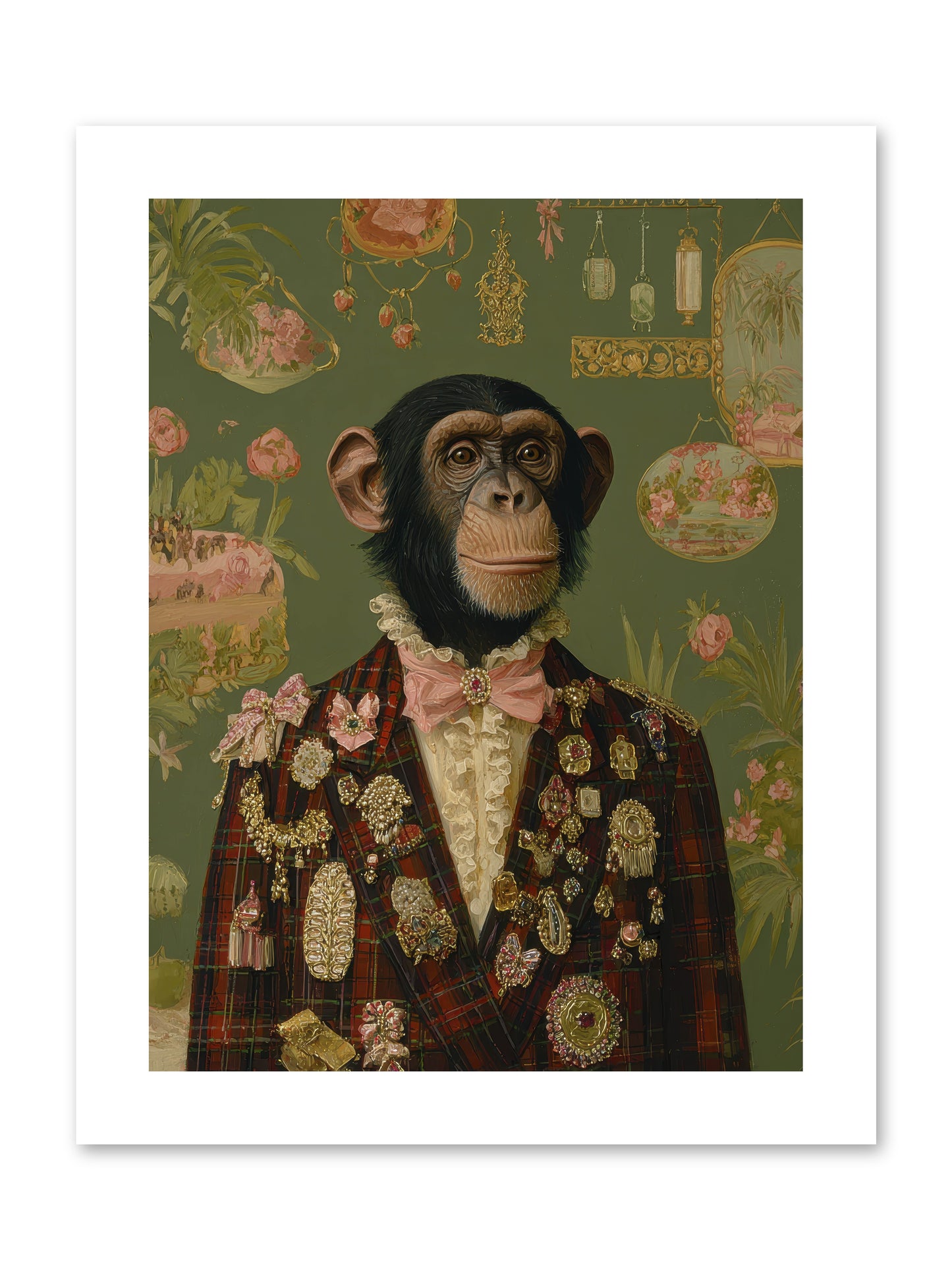 Tantalizing Heirlooms -- Paper Print 9x12