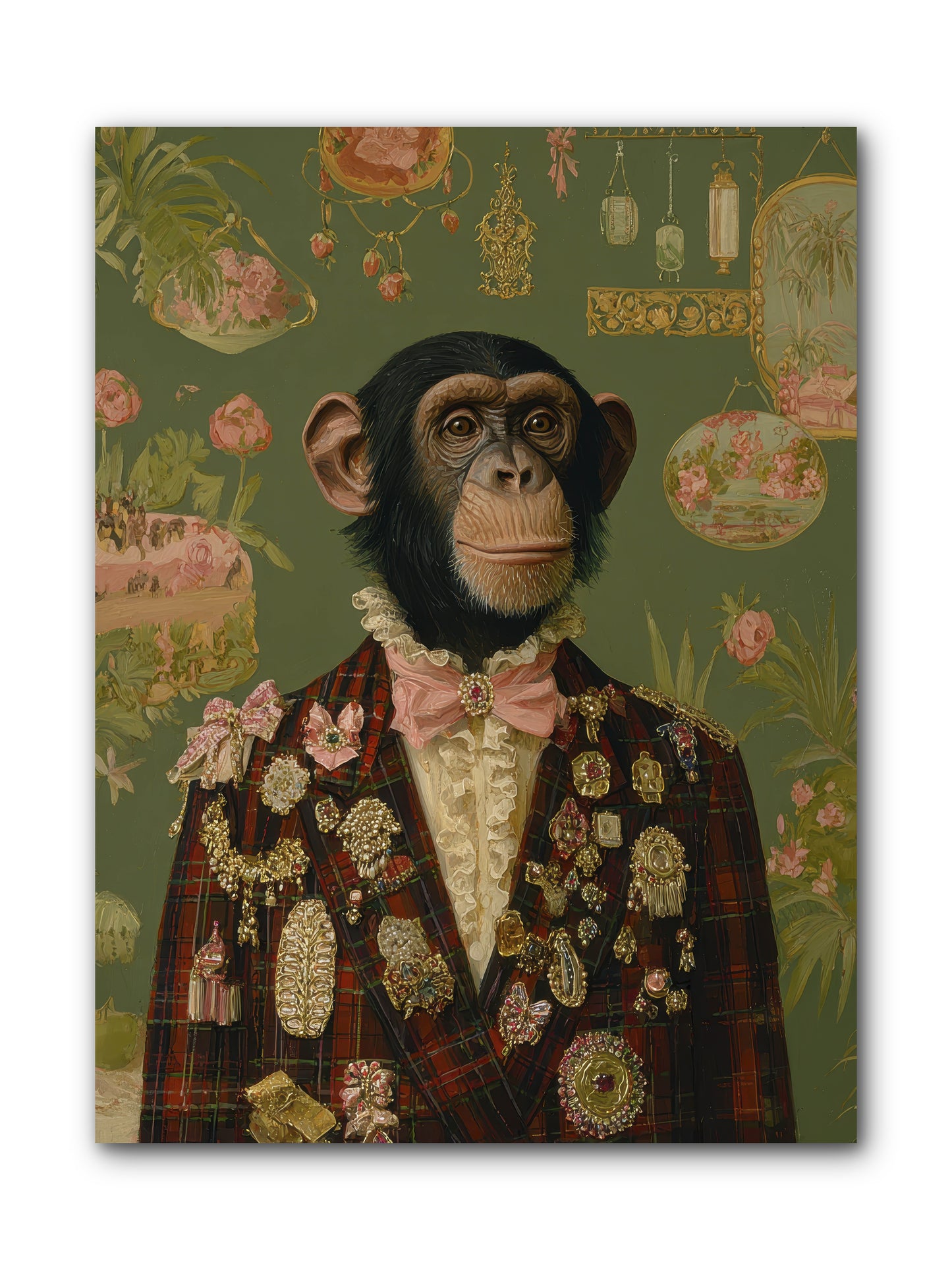 Tantalizing Heirlooms -- Wrapped Canvas 9x12