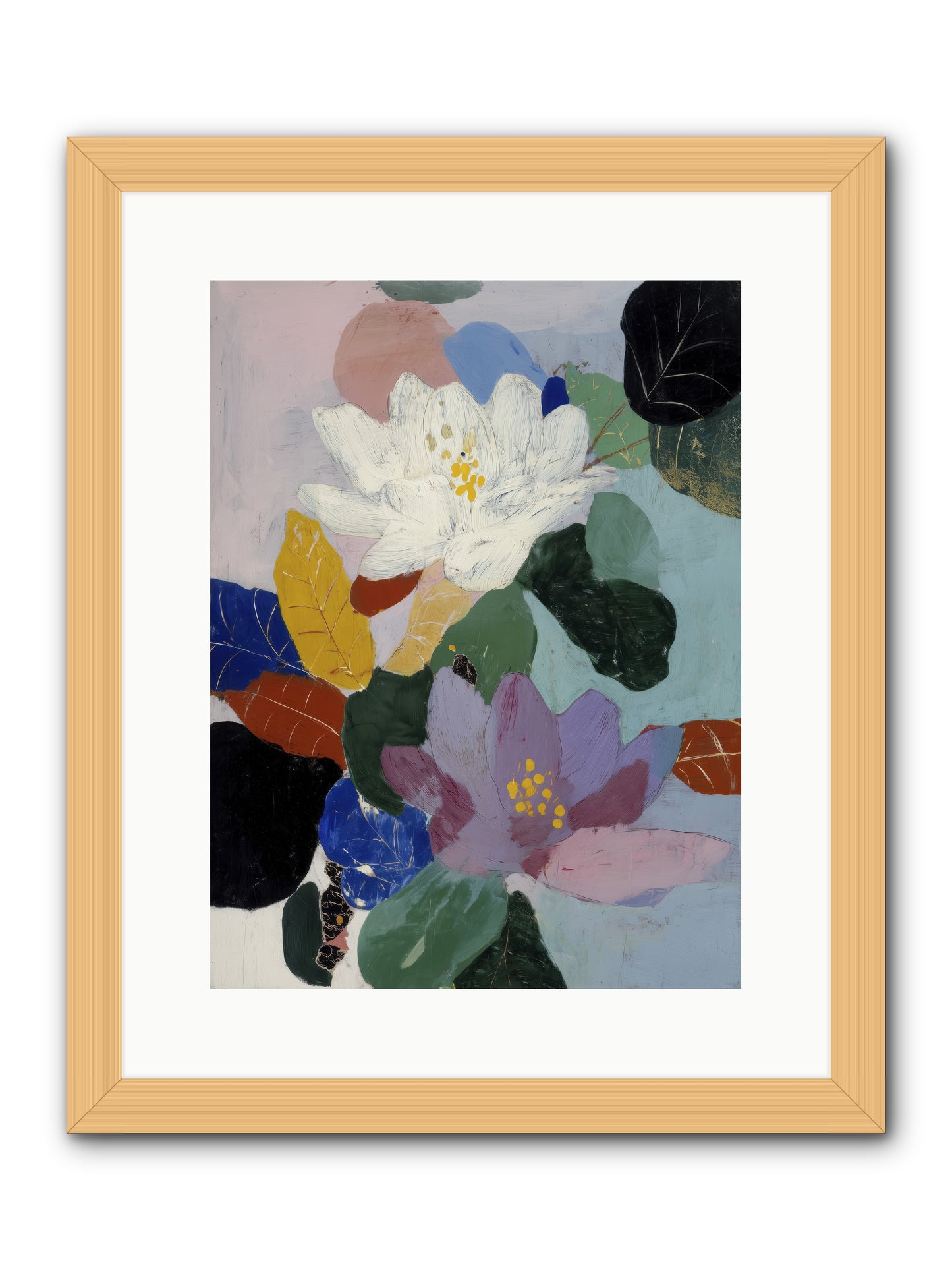 Tapestry -- Framed Print - Natural 12x16