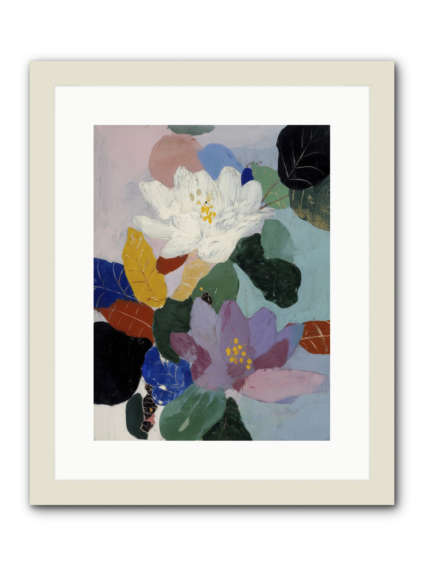 Tapestry -- Framed Print - White 12x16