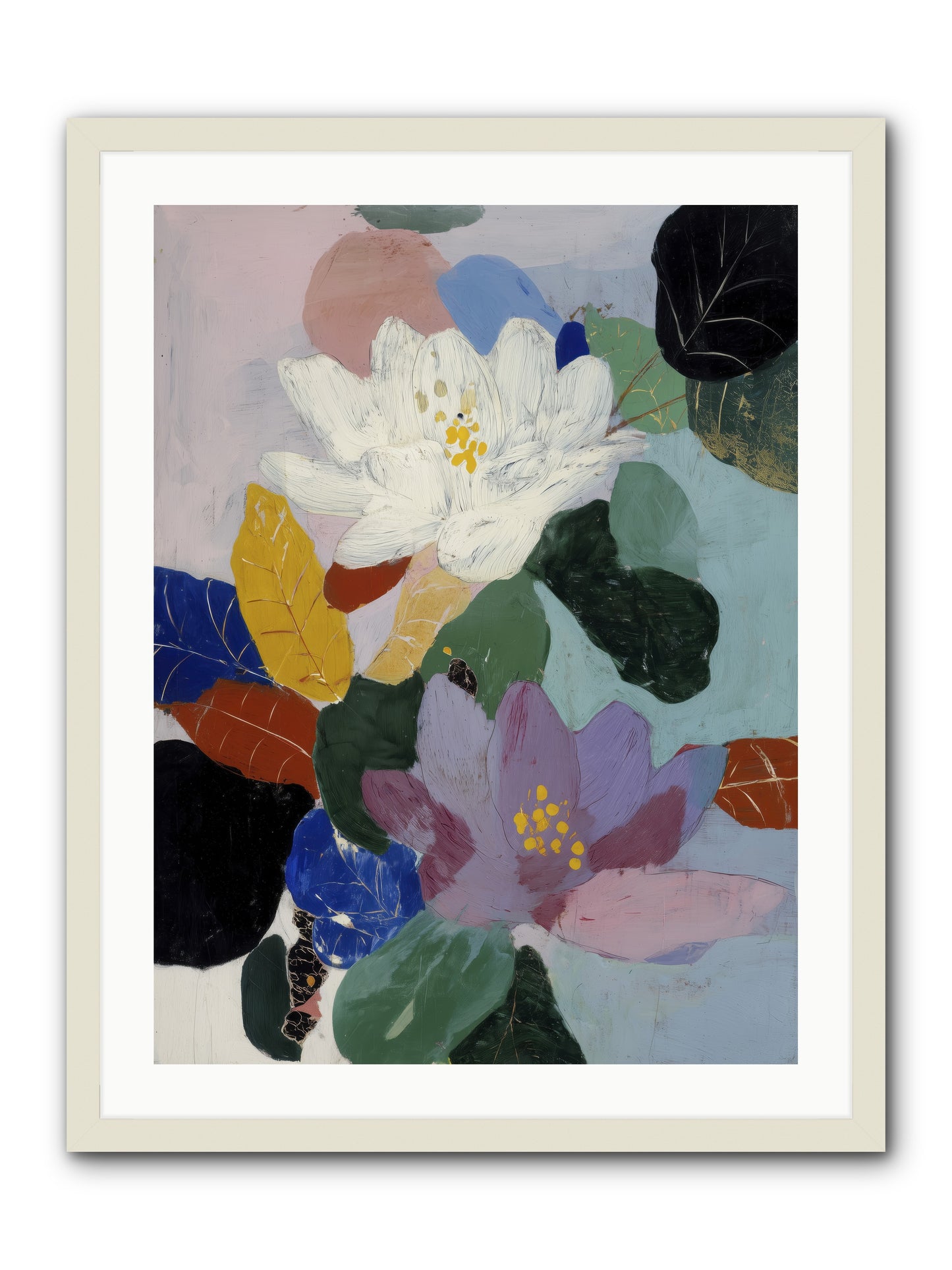 Tapestry -- Framed Print - White 24x32
