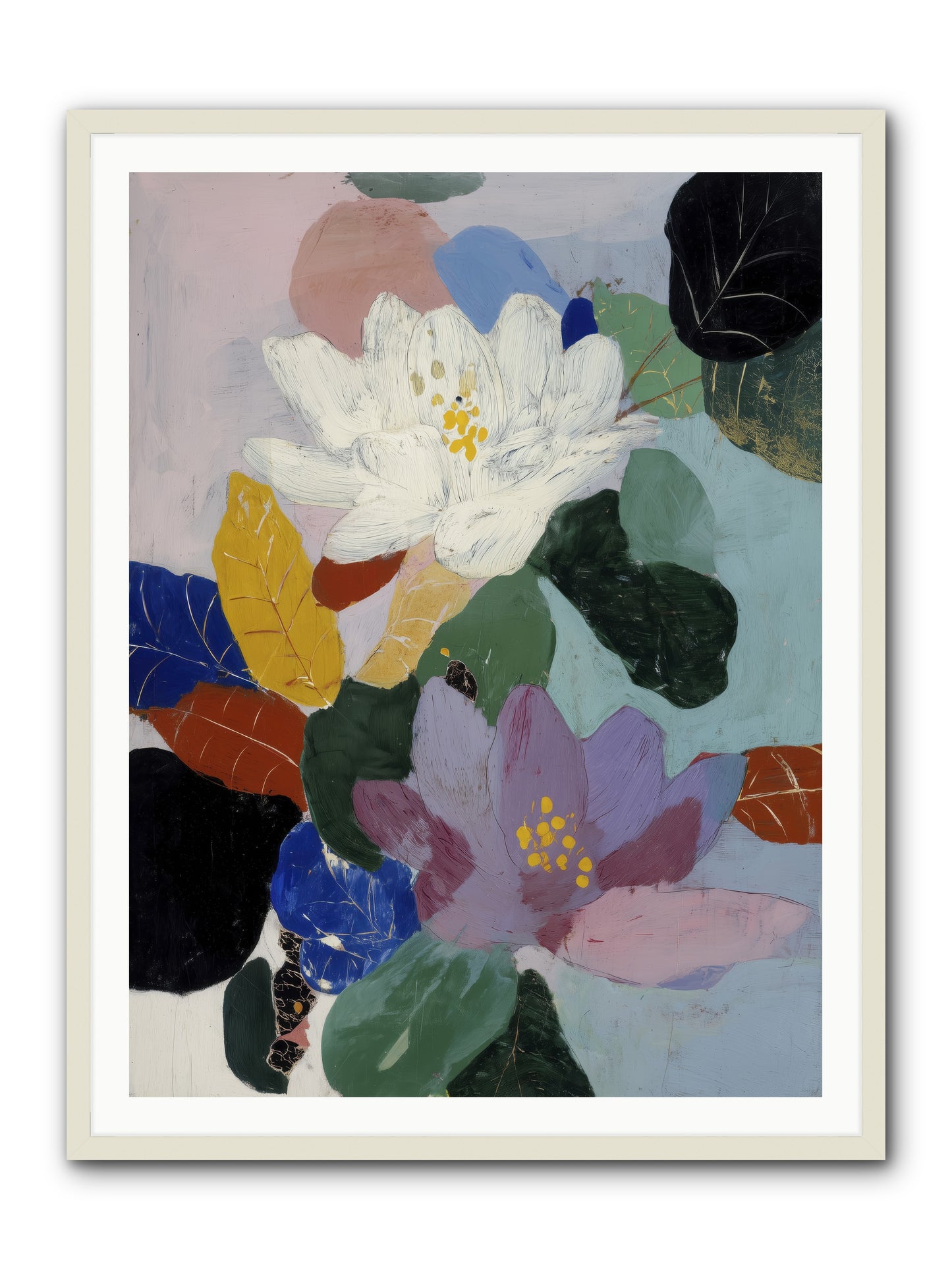 Tapestry -- Framed Print - White 36x48