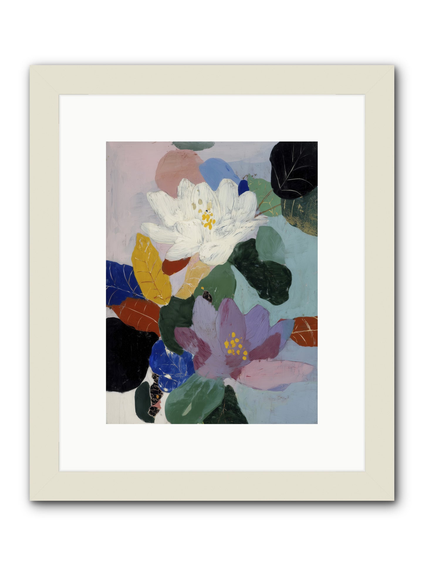 Tapestry -- Framed Print - White 9x12