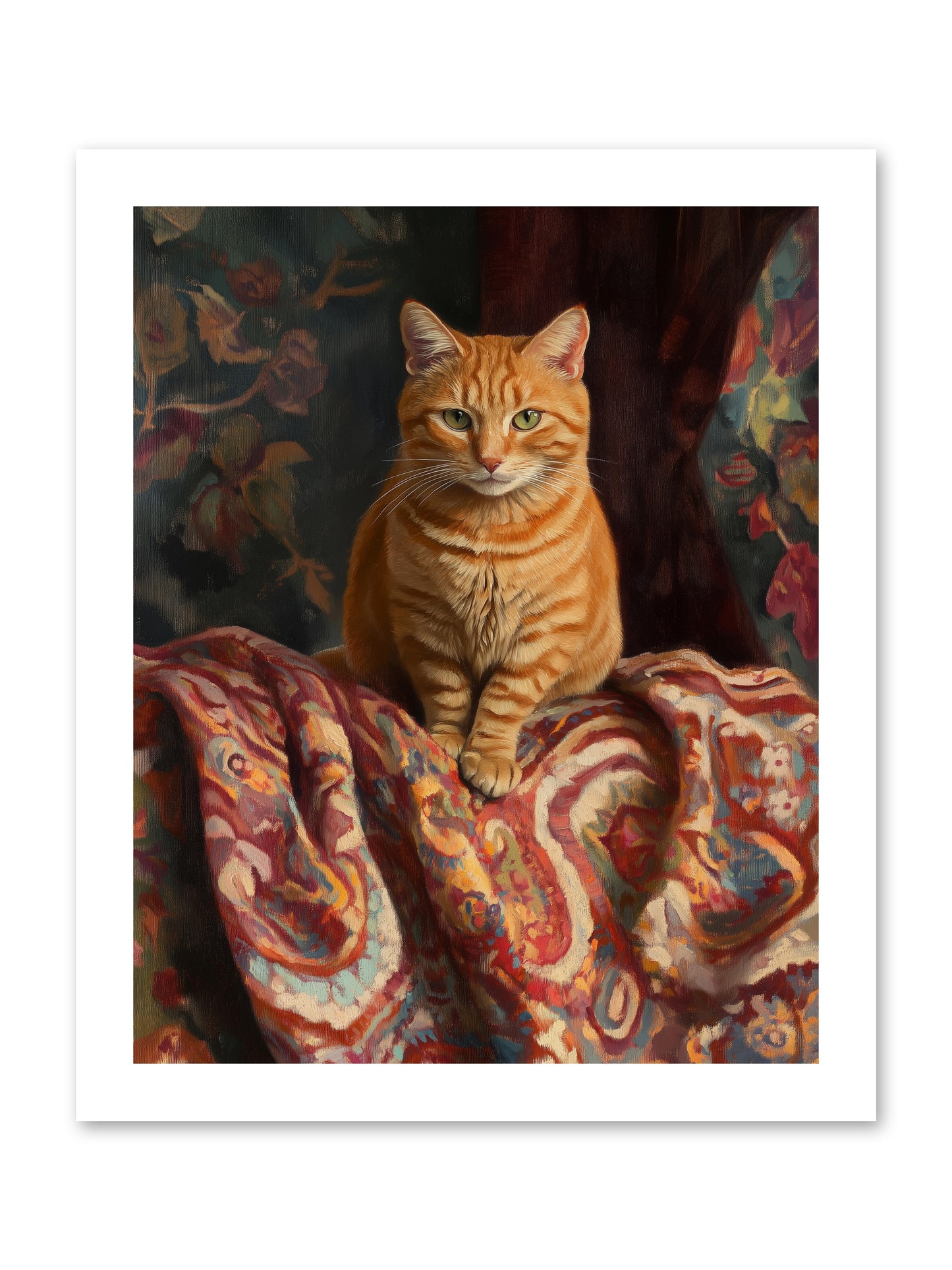 Tapestry Whisperer -- Paper Print 12x15