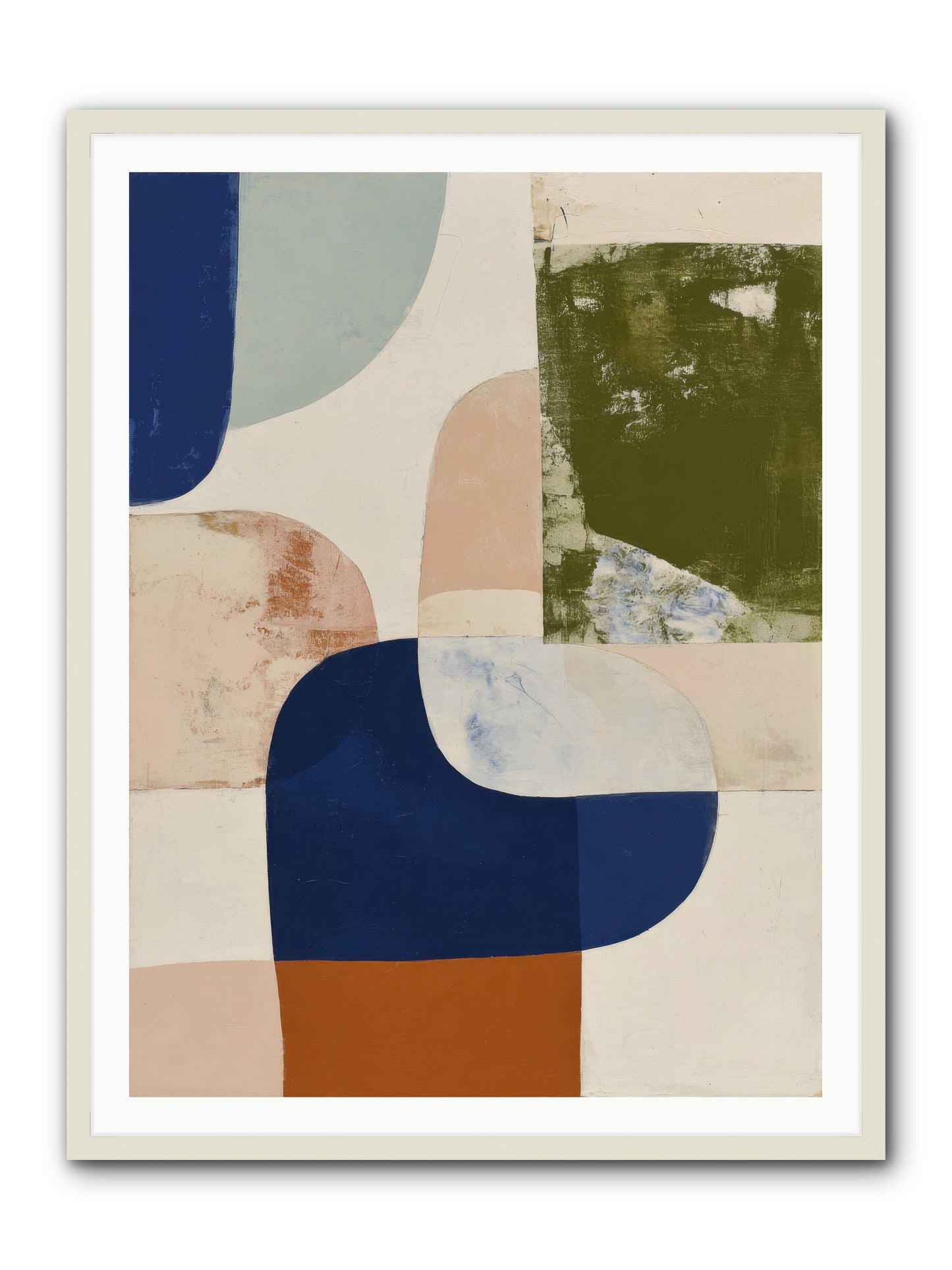 Tarnished Gale -- Framed Print - White 36x48