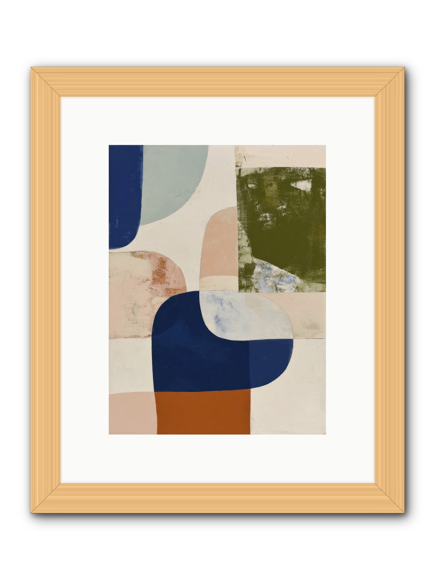 Tarnished Gale -- Framed Print - Natural 9x12