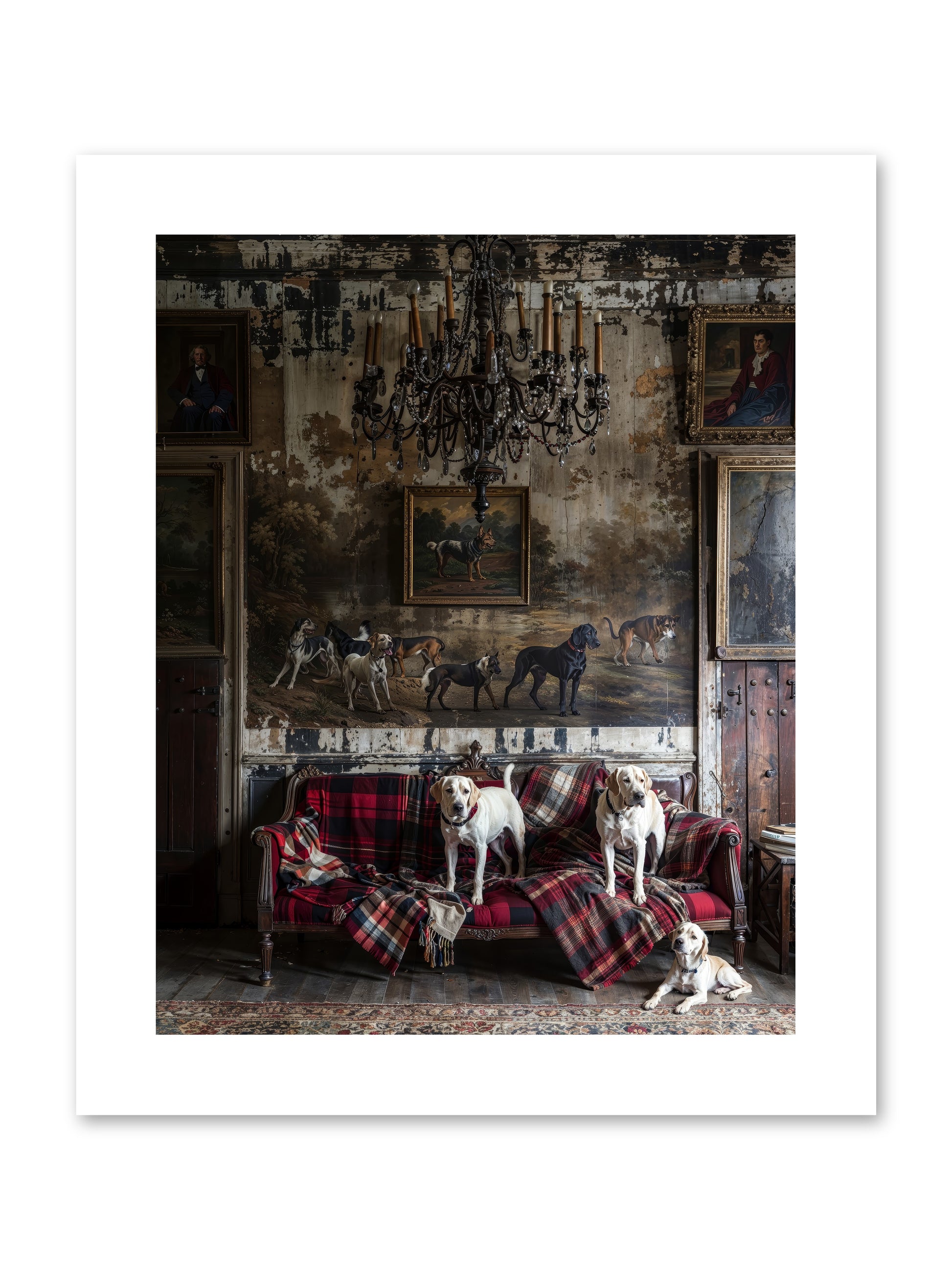 Tartan Tails & Co. -- Paper Print 8x10