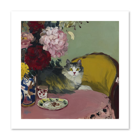 Tea Solved Everything -- Paper Print 10x10