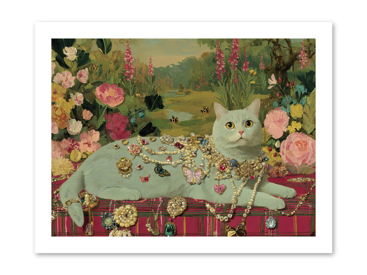 Tea and Tranquility -- Paper Print 16x12