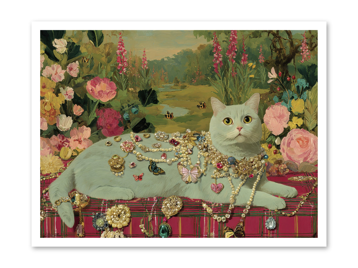 Tea and Tranquility -- Paper Print 32x24