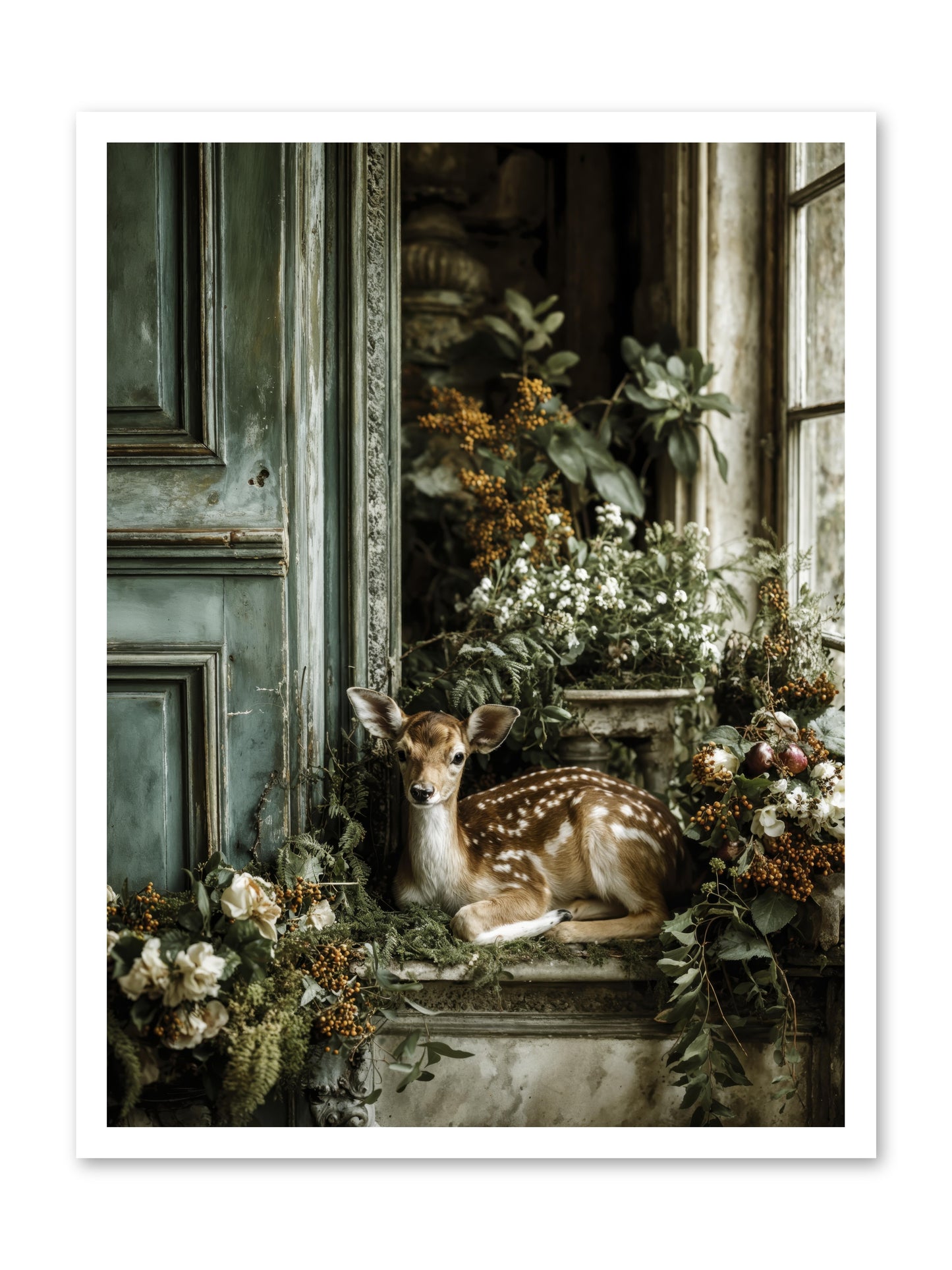 Tea at twighlight  -- Loose Canvas Print 24x32