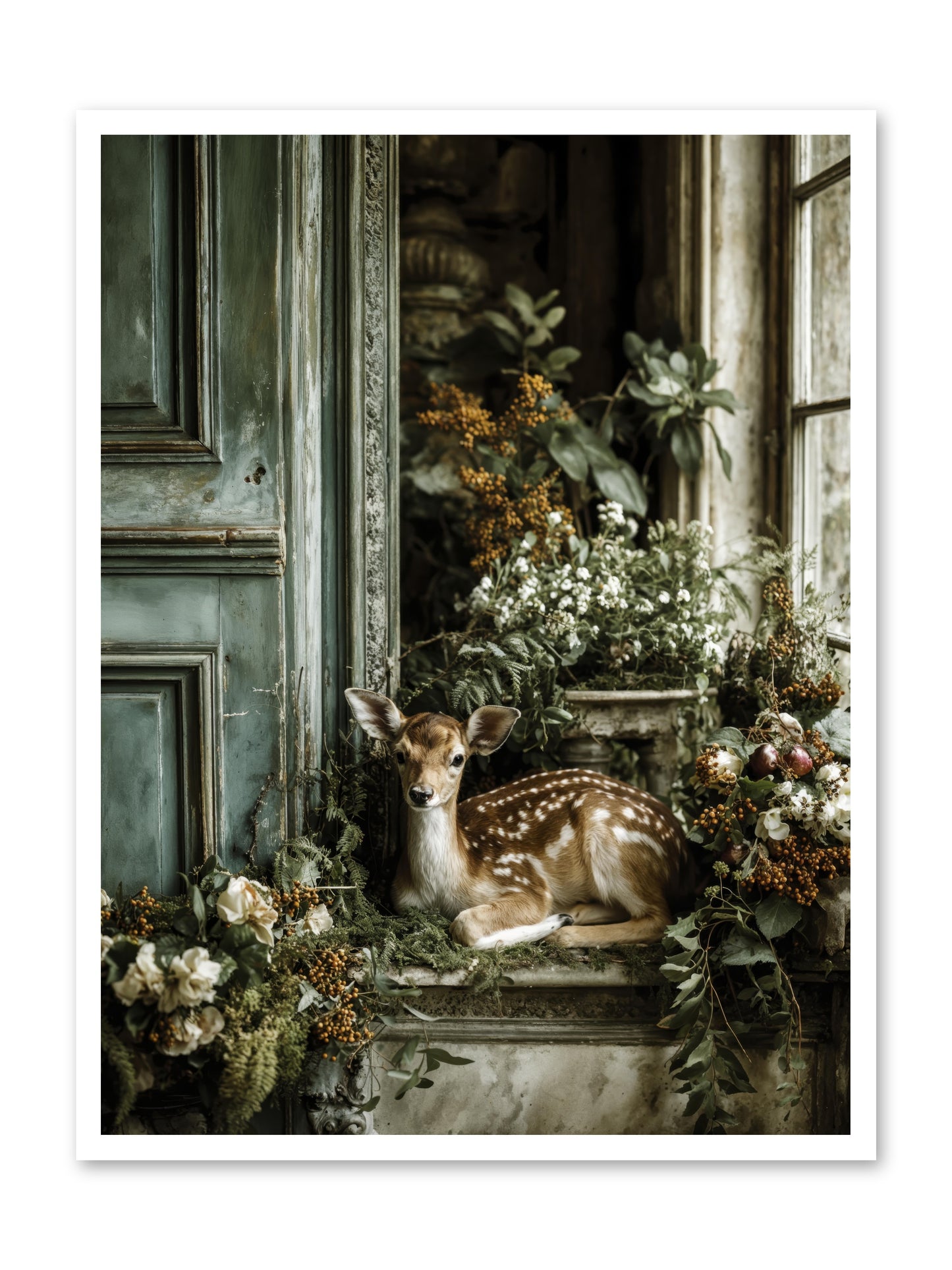 Tea at twighlight  -- Loose Canvas Print 30x40