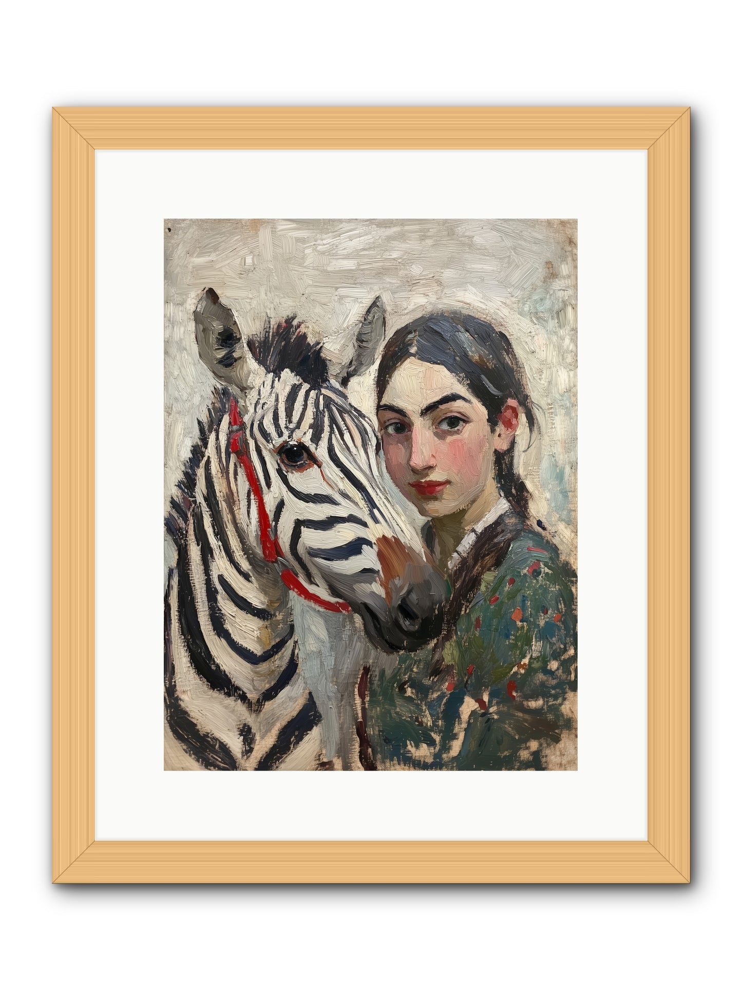 Teacake Tuesday -- Framed Print - Natural 12x16