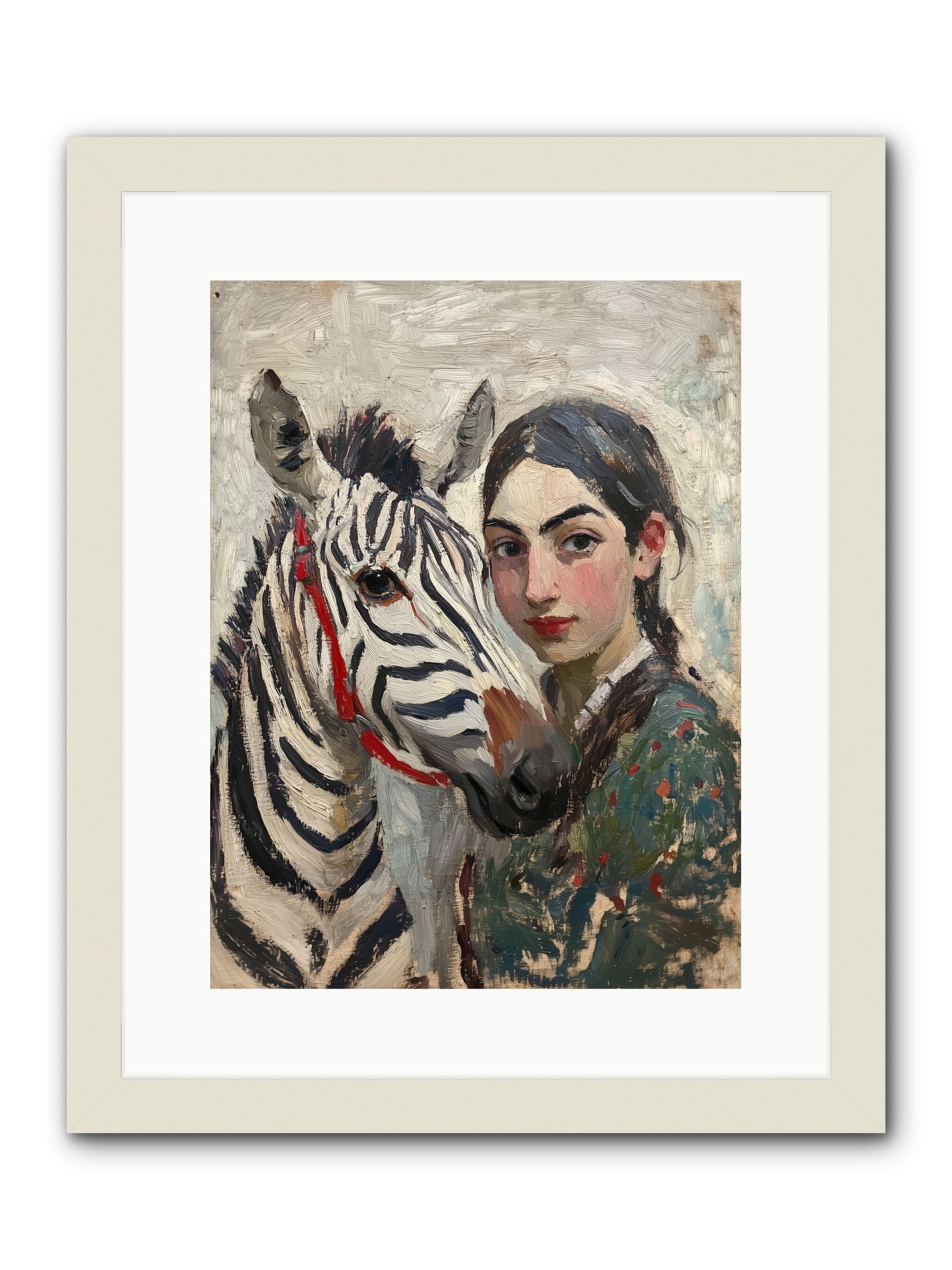 Teacake Tuesday -- Framed Print - White 12x16