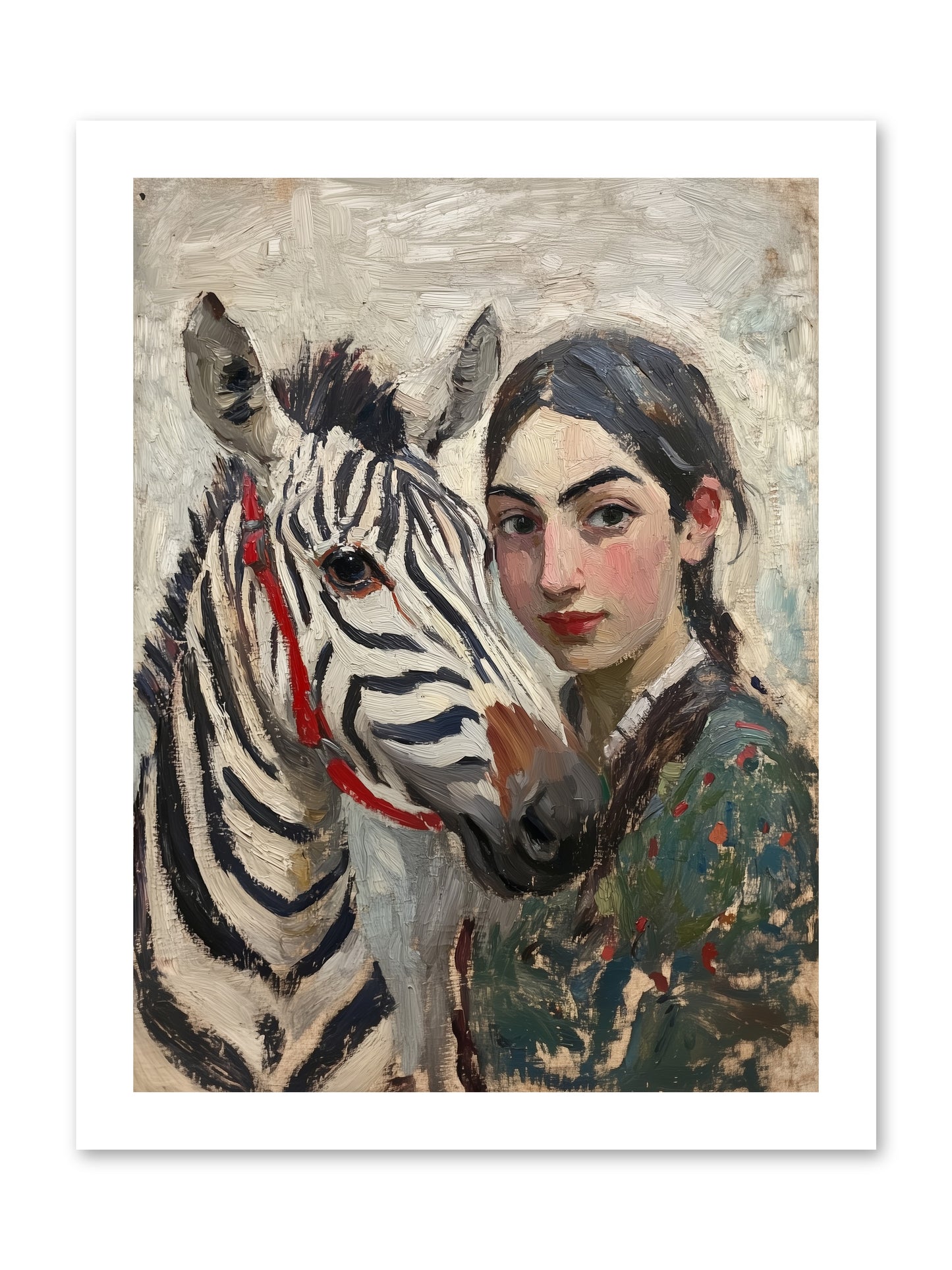 Teacake Tuesday -- Loose Canvas Print 12x16