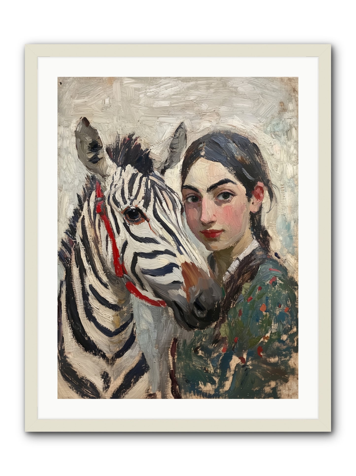 Teacake Tuesday -- Framed Print - White 24x32