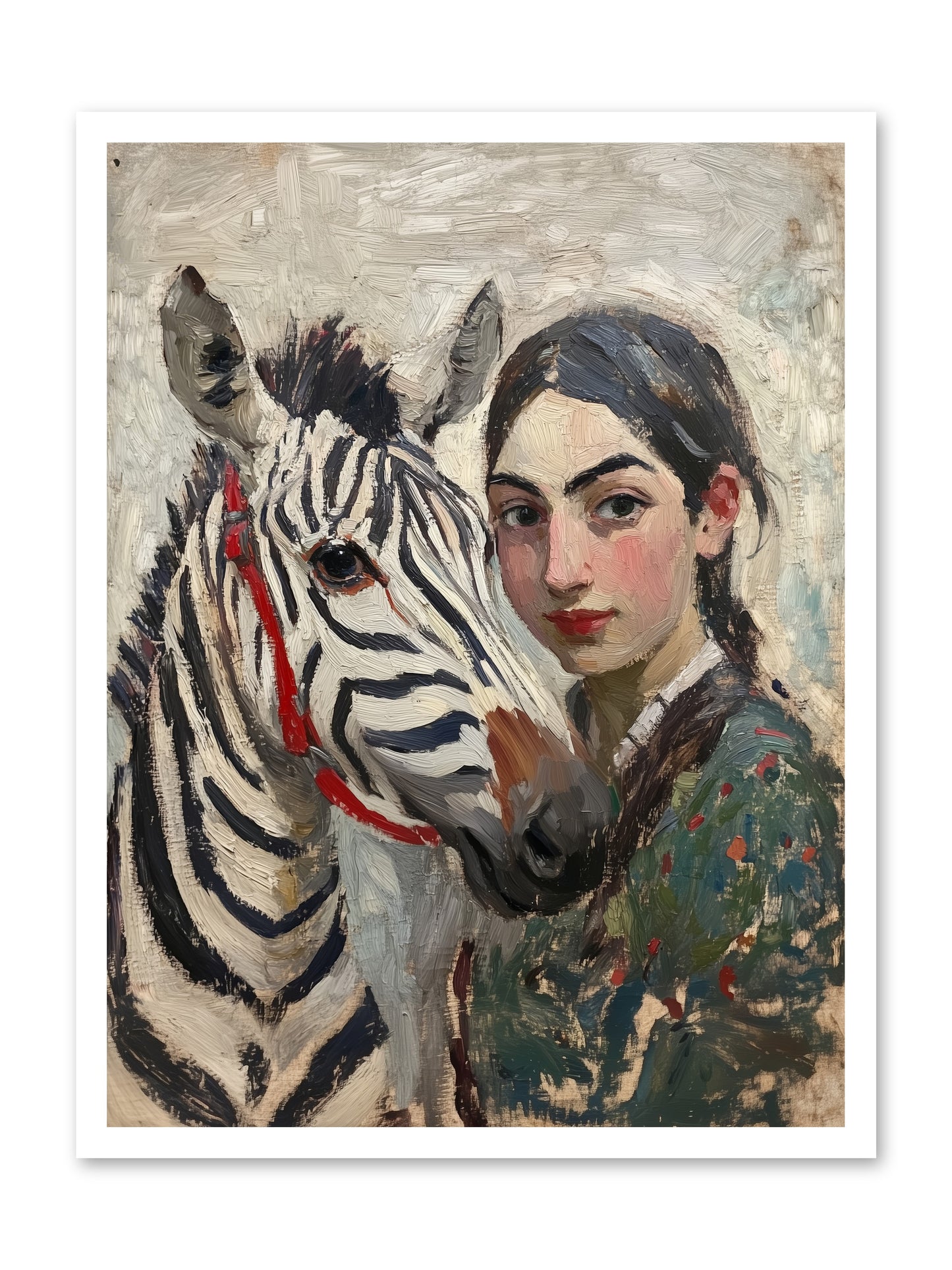 Teacake Tuesday -- Loose Canvas Print 24x32